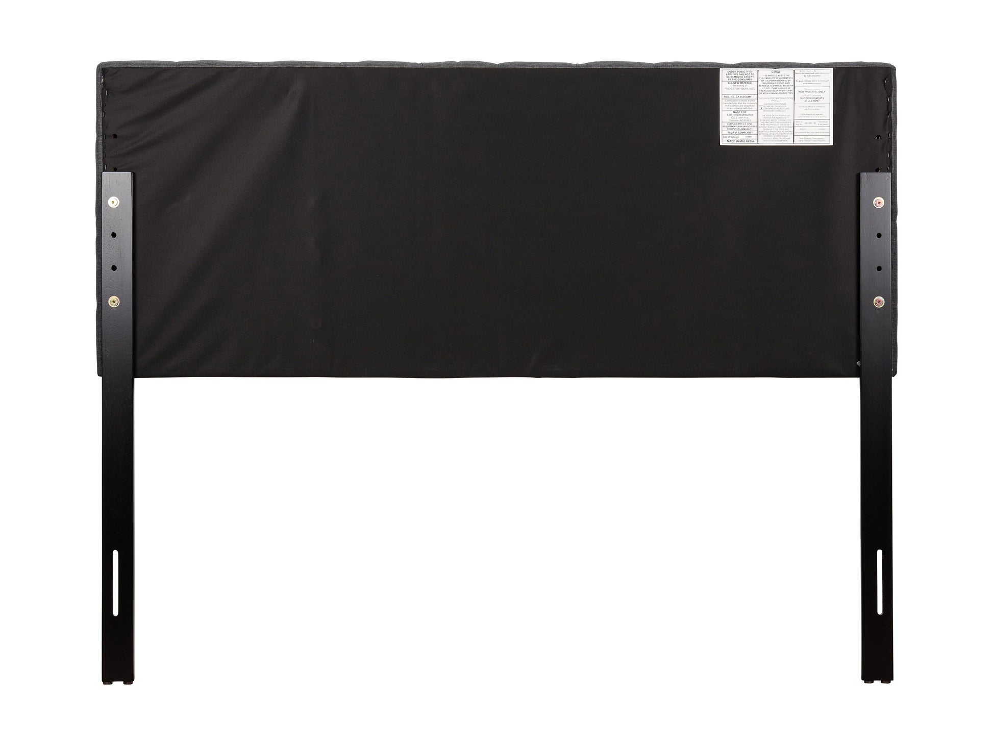 grey Modern Headboard, Queen Valencia Collection product image by CorLiving#color_grey