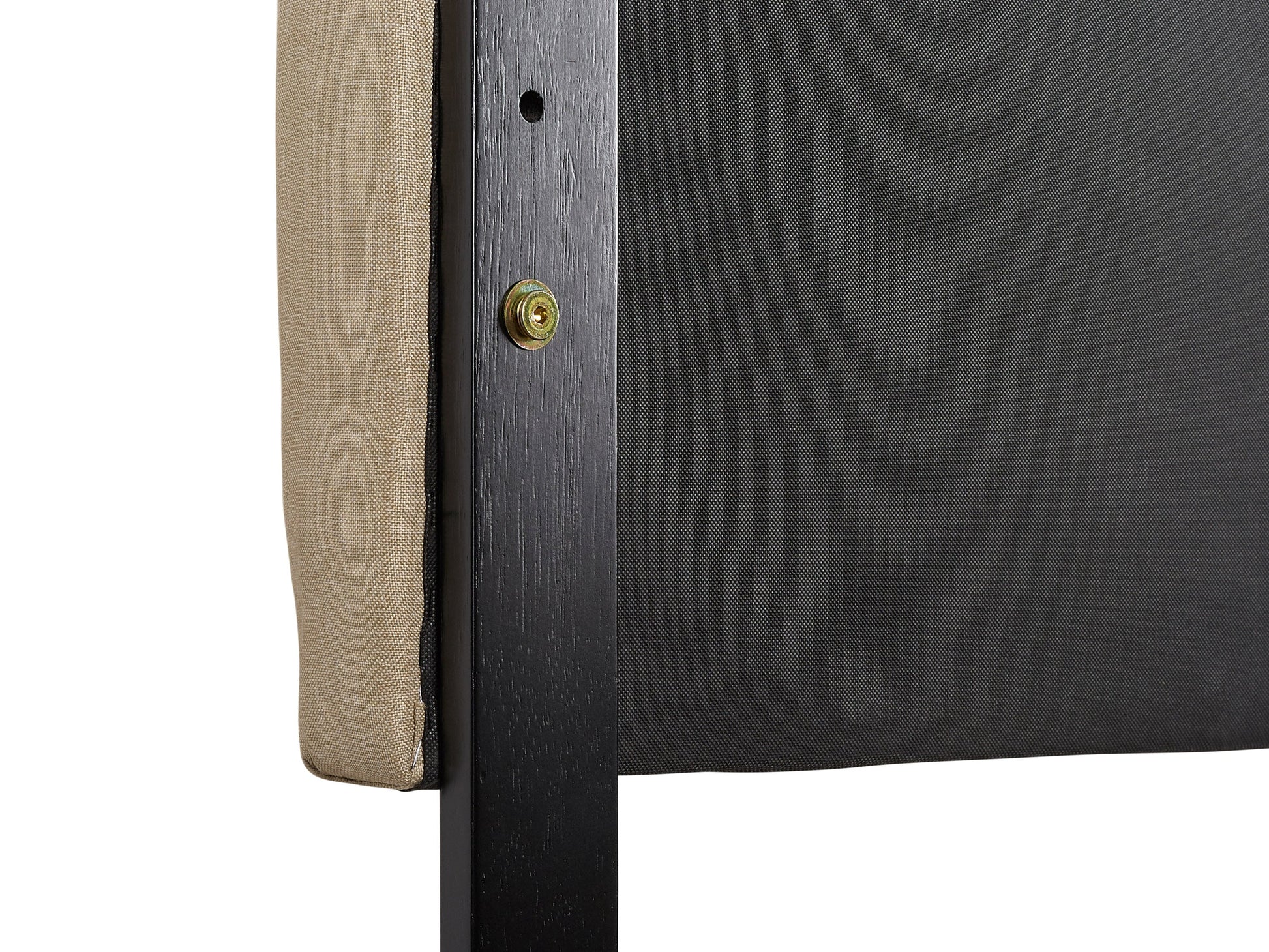 cream Panel Headboard, King Helena Collection detail image by CorLiving#color_cream