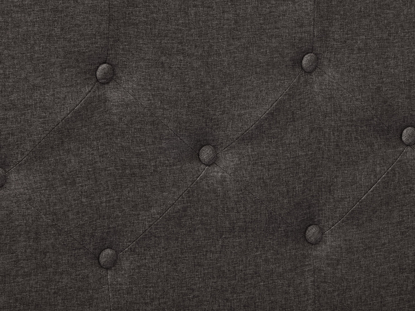 dark grey Button Tufted Double / Full Bed Nova Ridge Collection detail image by CorLiving#color_nova-ridge-dark-grey