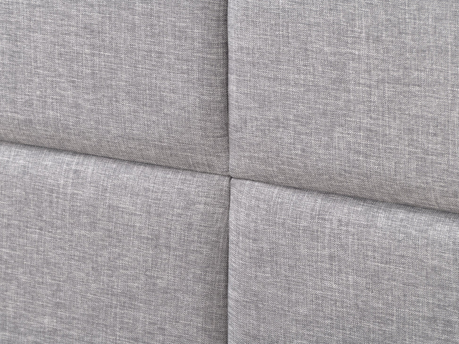 grey Upholstered King Bed Bellevue Collection detail image by CorLiving#color_bellevue-light-grey