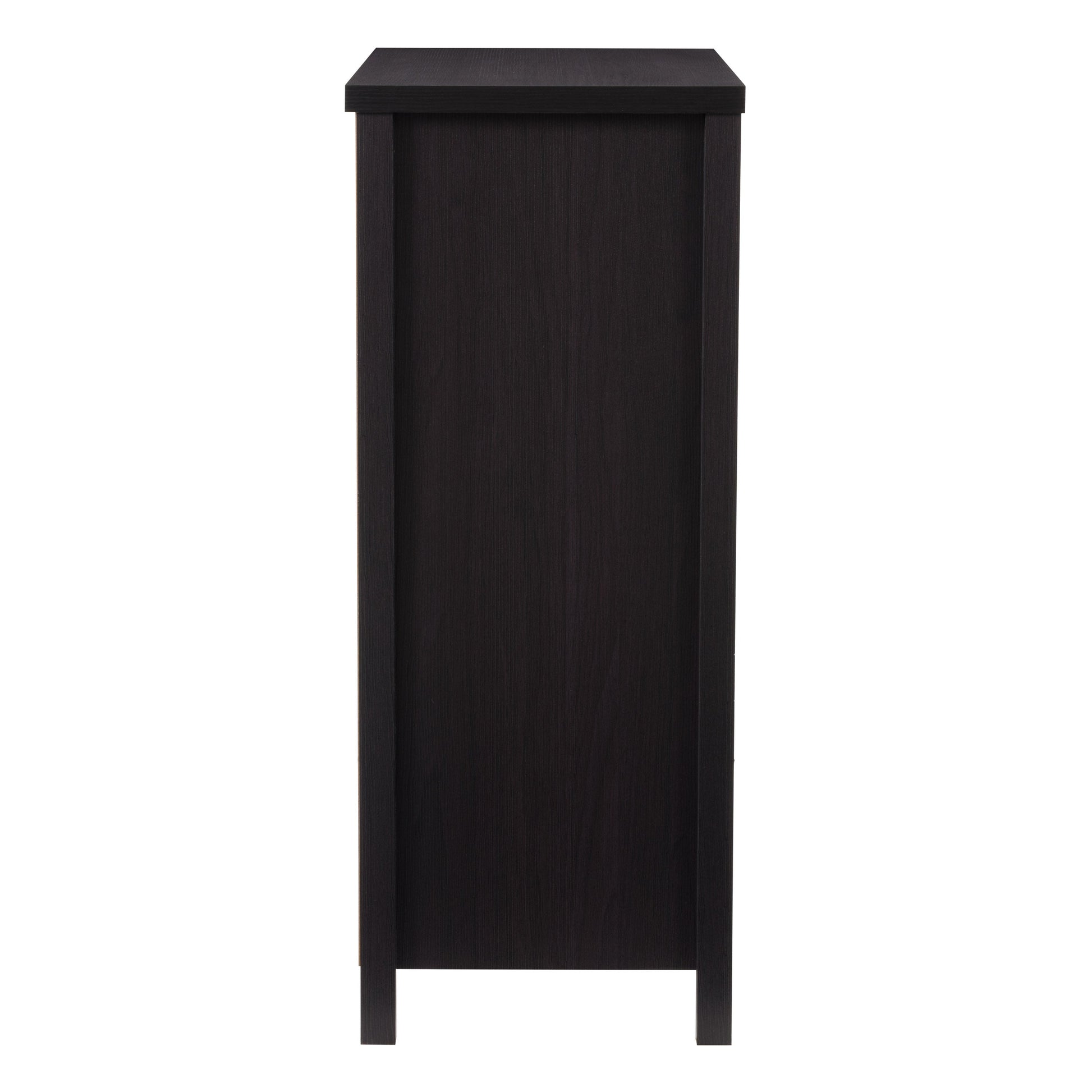 black 5 Drawer Dresser Boston Collection product image by CorLiving#color_black