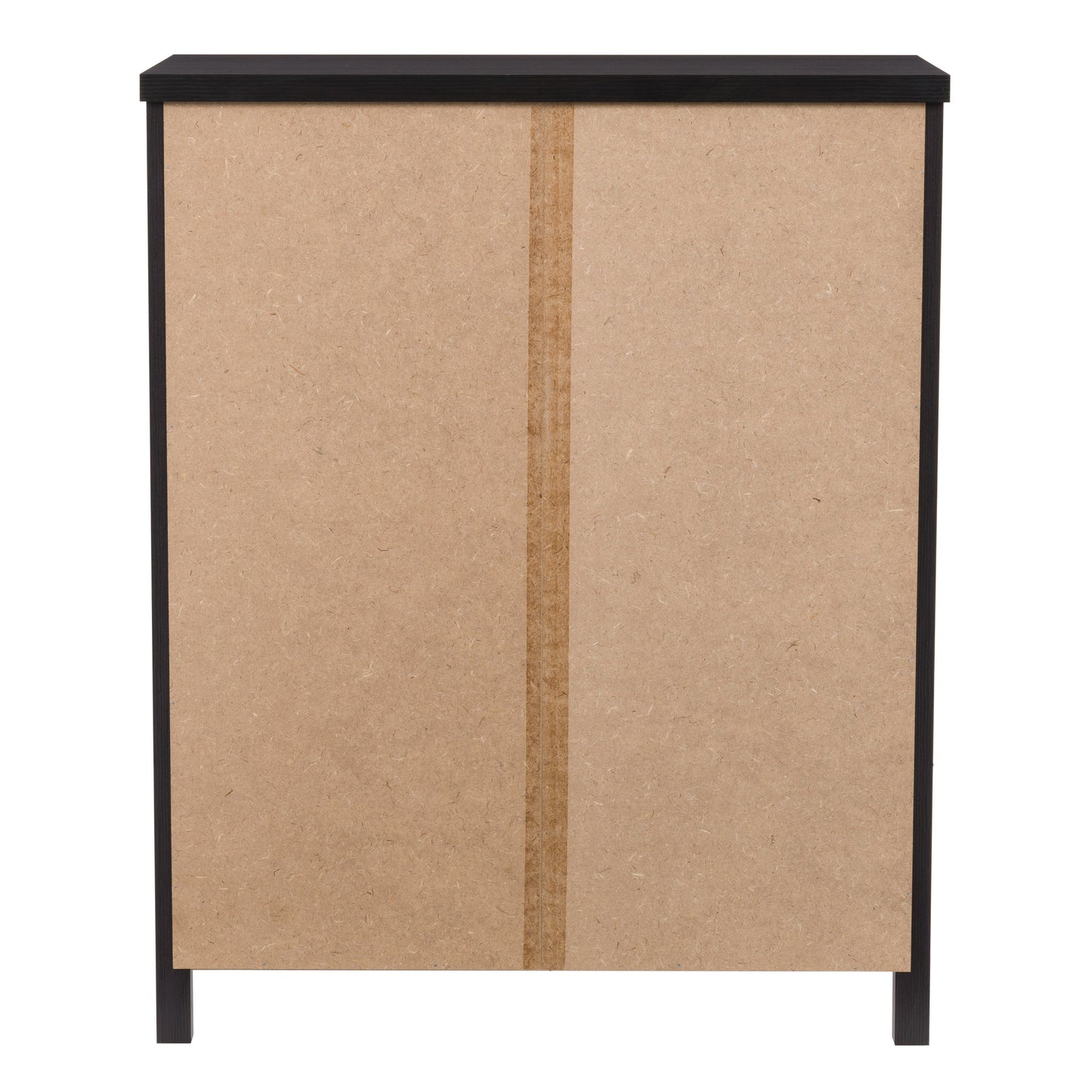 black 5 Drawer Dresser Boston Collection product image by CorLiving#color_black