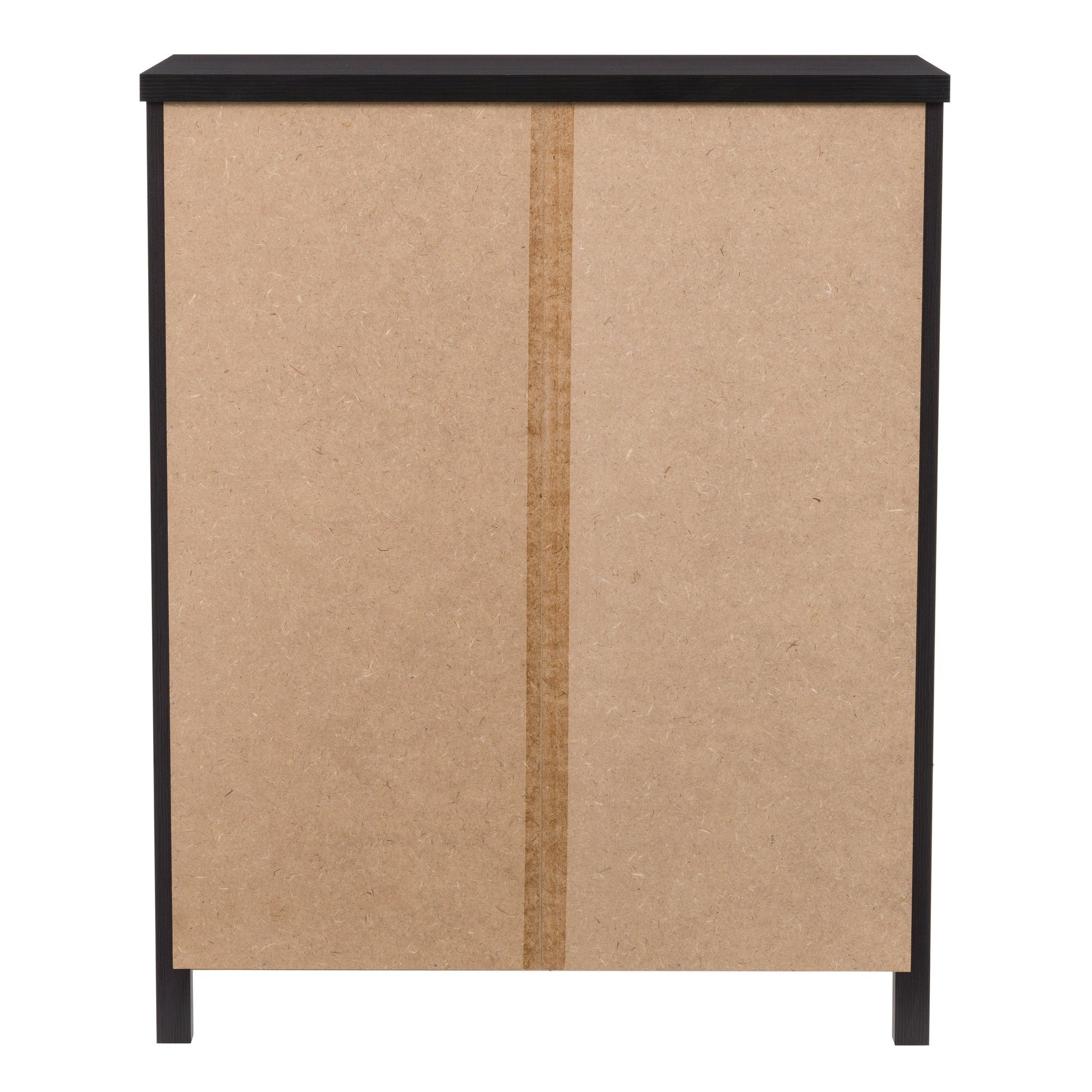 black 5 Drawer Dresser Boston Collection product image by CorLiving#color_black
