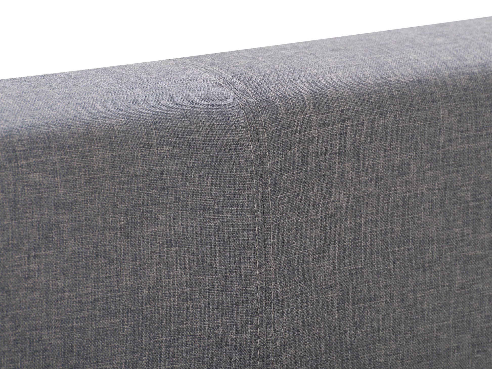 grey Contemporary Double / Full Bed Juniper Collection detail image by CorLiving#color_juniper-grey