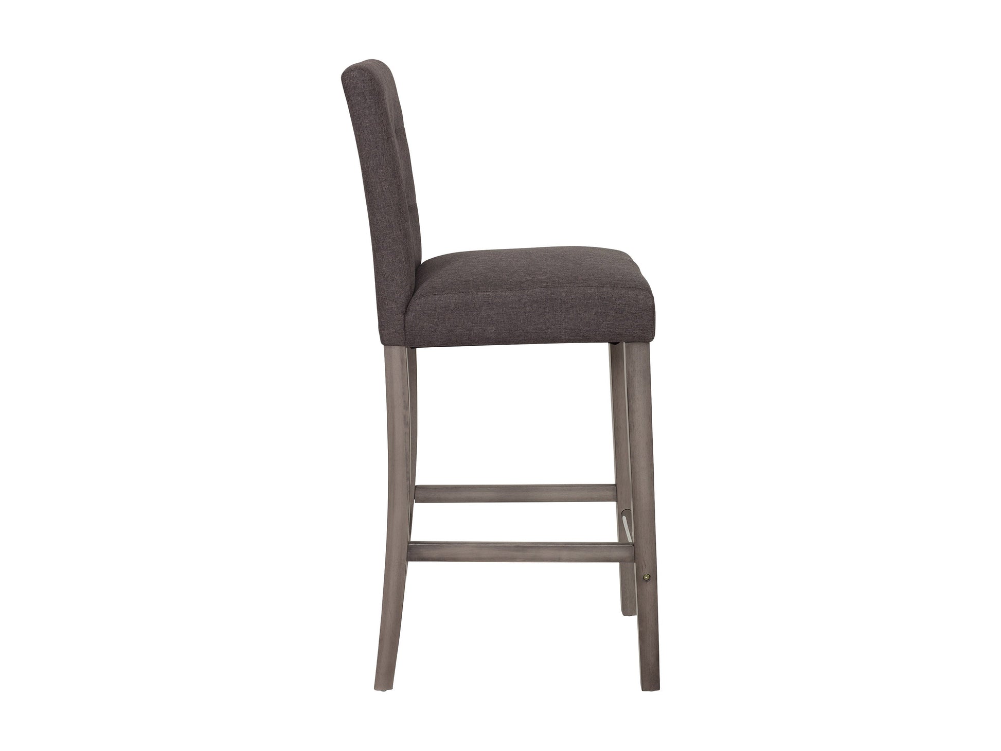 charcoal brown Wood Bar Stool Bar Height Leila Collection product image by CorLiving#color_charcoal-brown