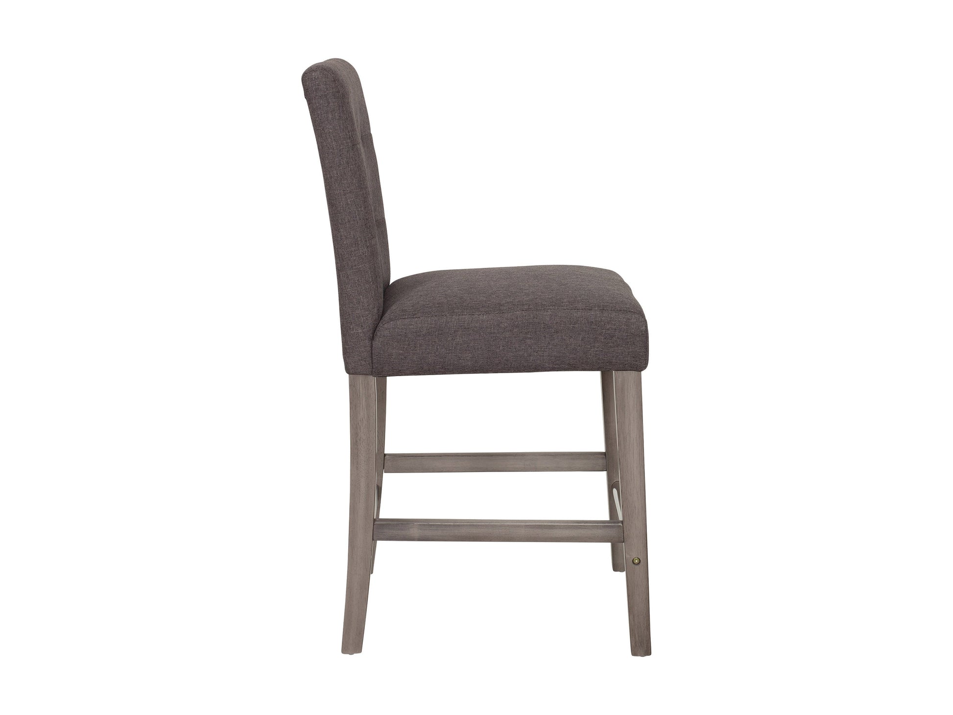 charcoal brown Wood Bar Stool Counter Height Leila Collection product image by CorLiving#color_charcoal-brown