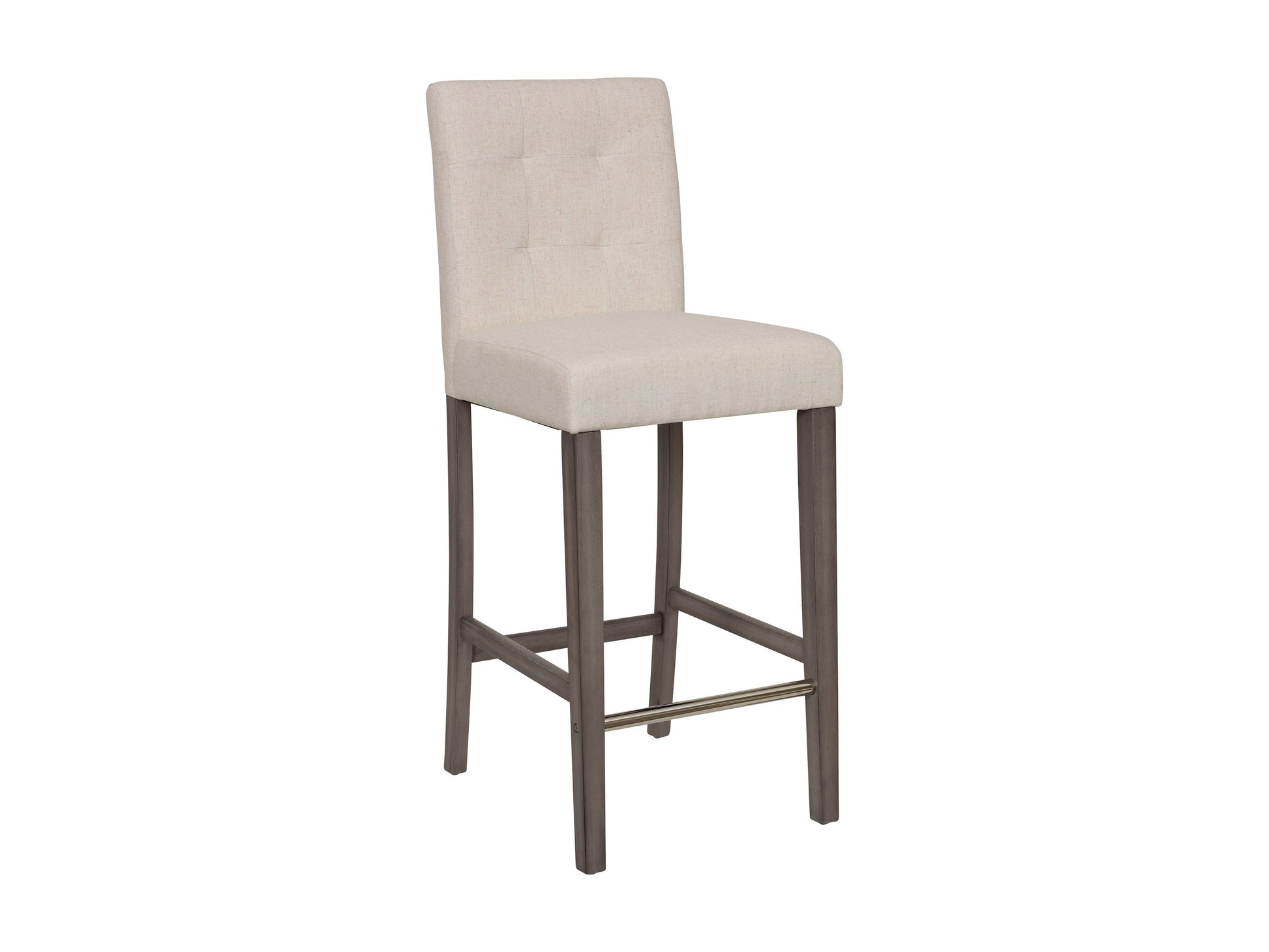 beige Wood Bar Stool Bar Height Leila Collection product image by CorLiving#color_beige
