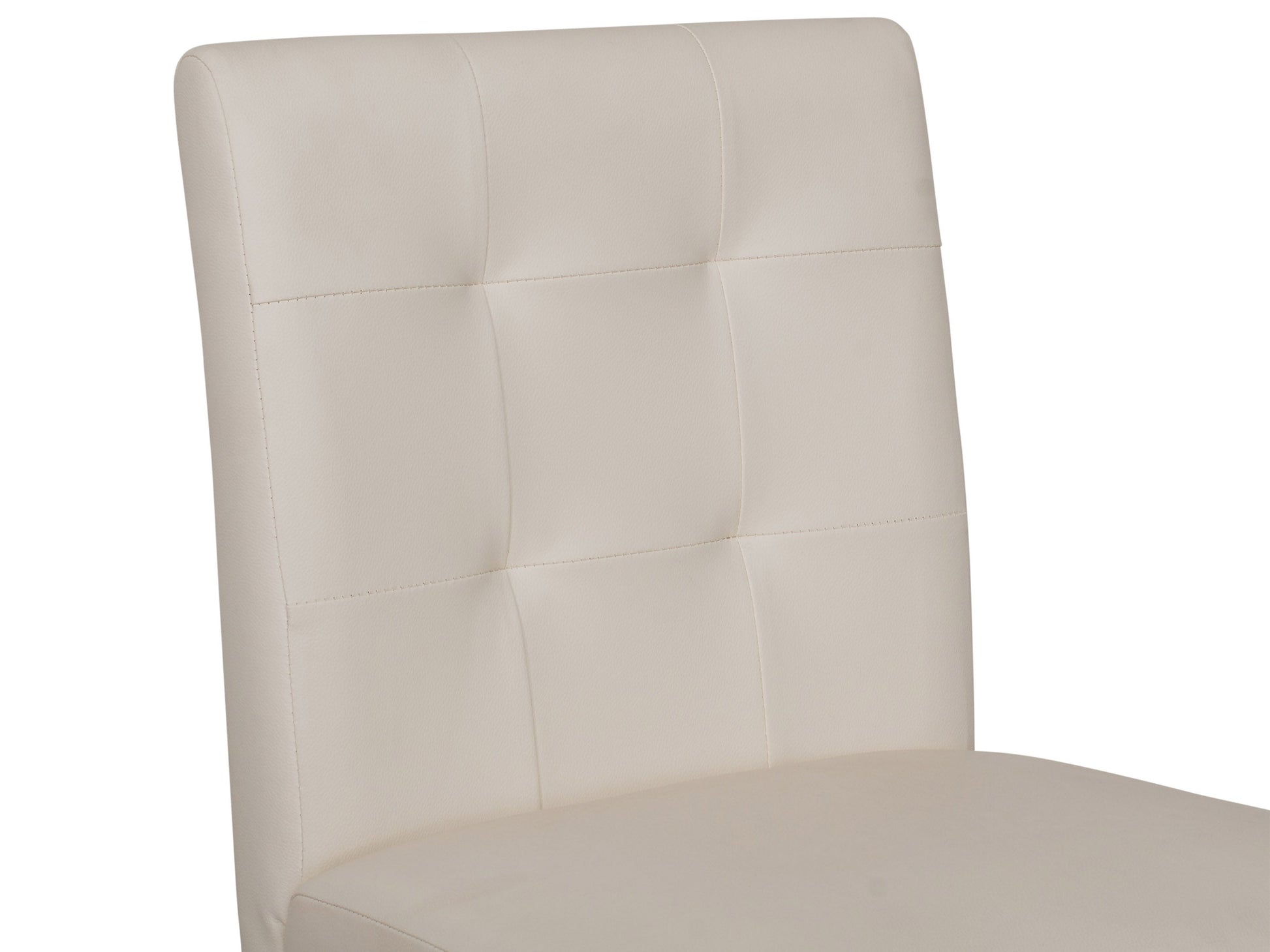 white Wood Bar Stool Bar Height Leila Collection detail image by CorLiving#color_white