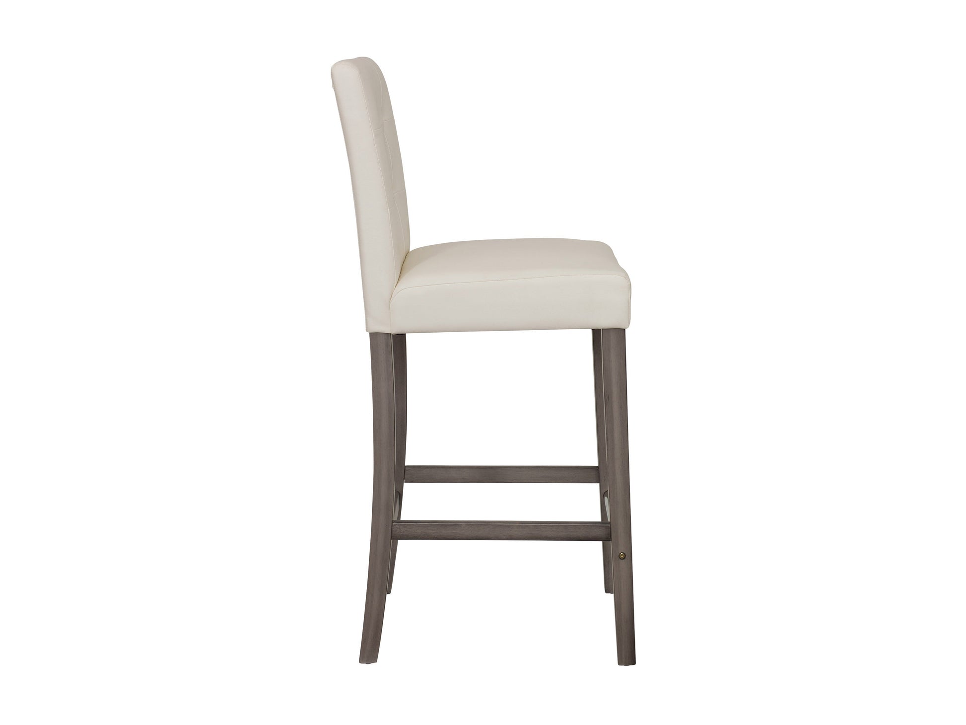 white Wood Bar Stool Bar Height Leila Collection product image by CorLiving#color_white
