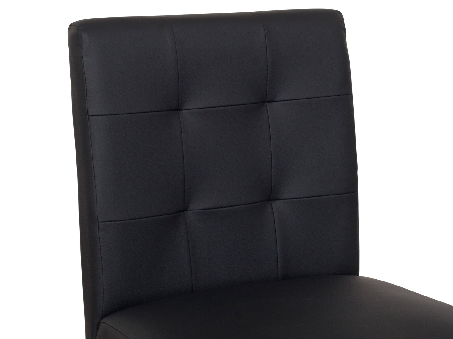 graphite black Wood Bar Stool Bar Height Leila Collection detail image by CorLiving#color_graphite-black