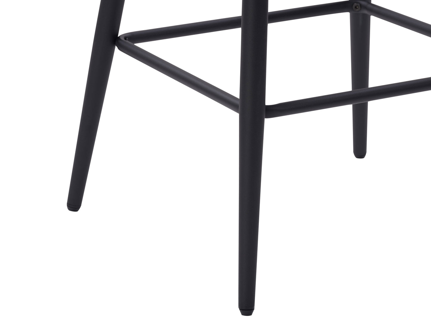 cream Velvet Bar Stools Set of 2 Talia Collection detail image by CorLiving#color_cream