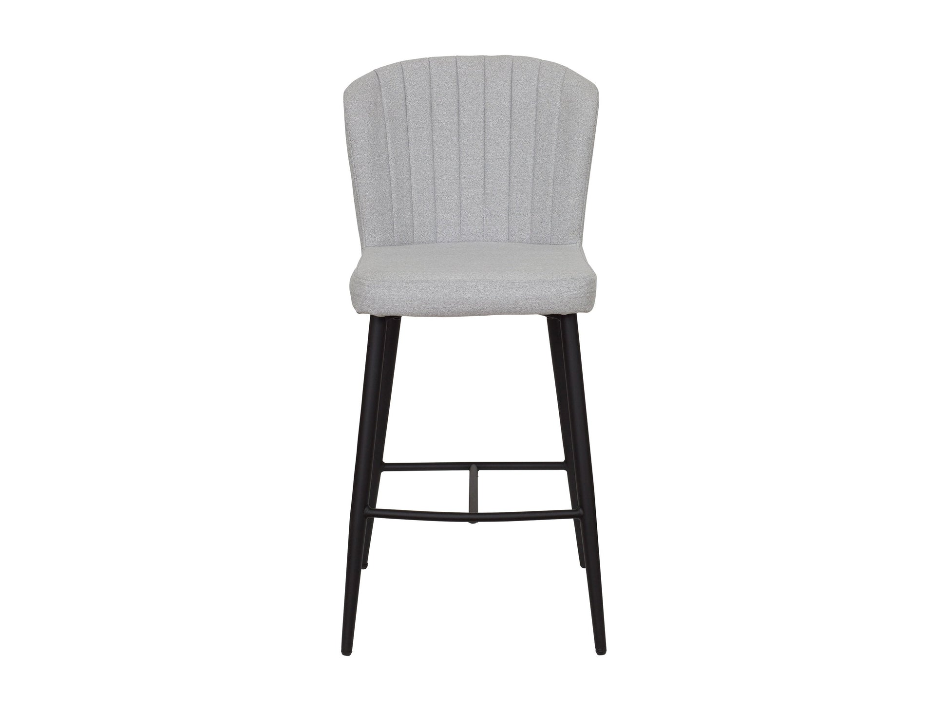 light grey Metal Bar Stools Set of 2 Jasper Collection product image by CorLiving#color_light-grey