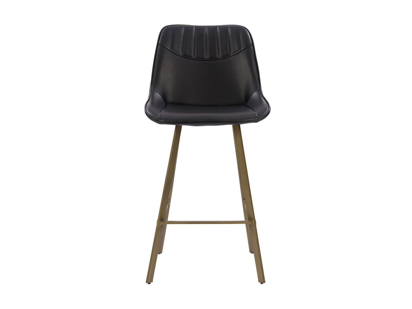 black Farmhouse Bar Stools Set of 2 Christoff Collection product image by CorLiving#color_black