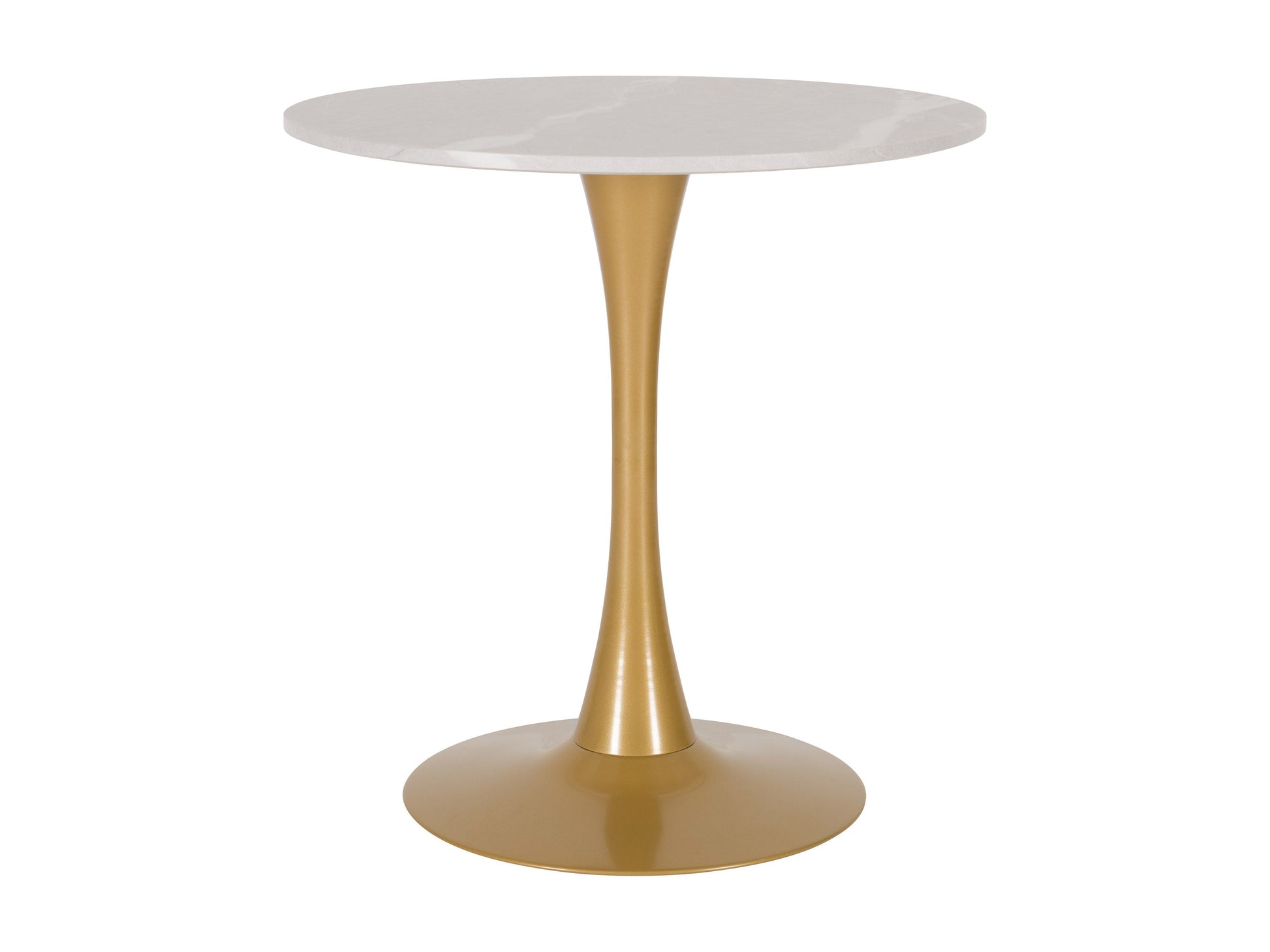 grey marble Round Bistro Table 28" Ivo Collection product image by CorLiving#color_ivo-grey-marble