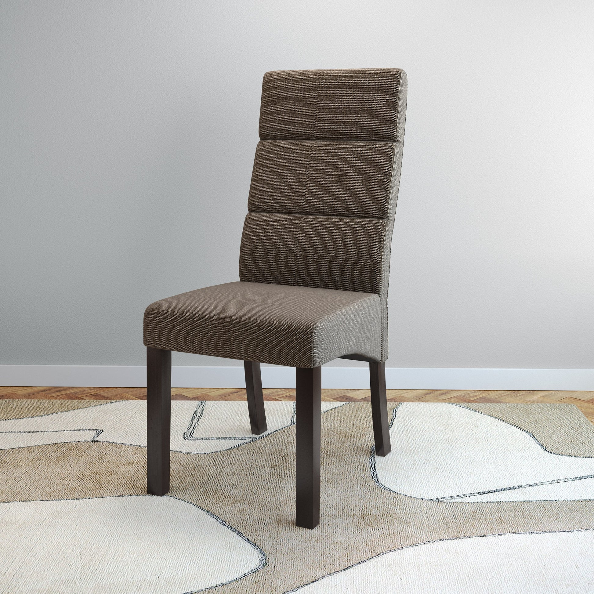 brown Cushioned Dining Chairs, Set of 2 CorLiving Collection lifestyle scene by CorLiving#color_brown