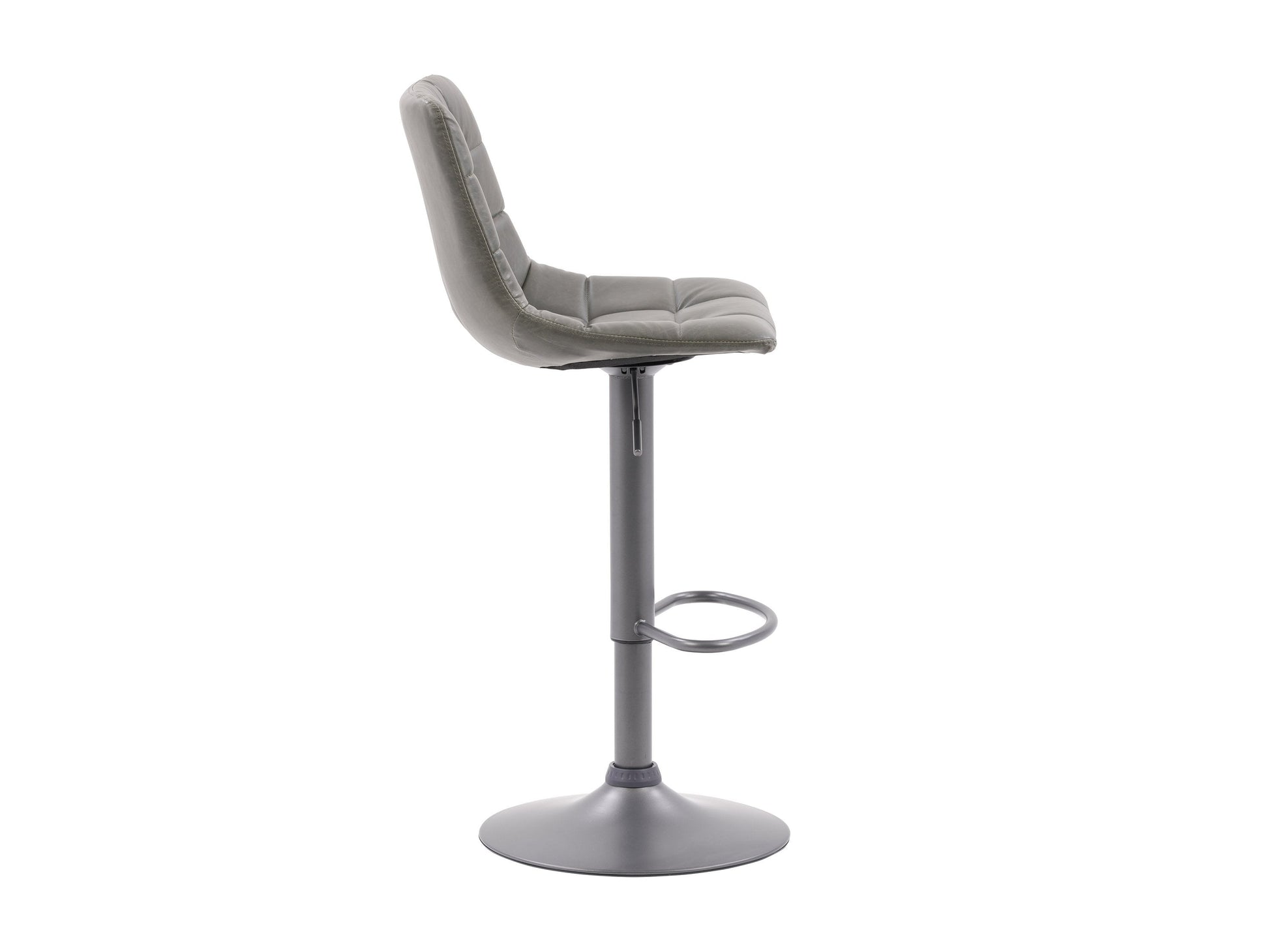 grey Swivel Bar Stools Set of 2 Palmer Collection product image by CorLiving#color_grey
