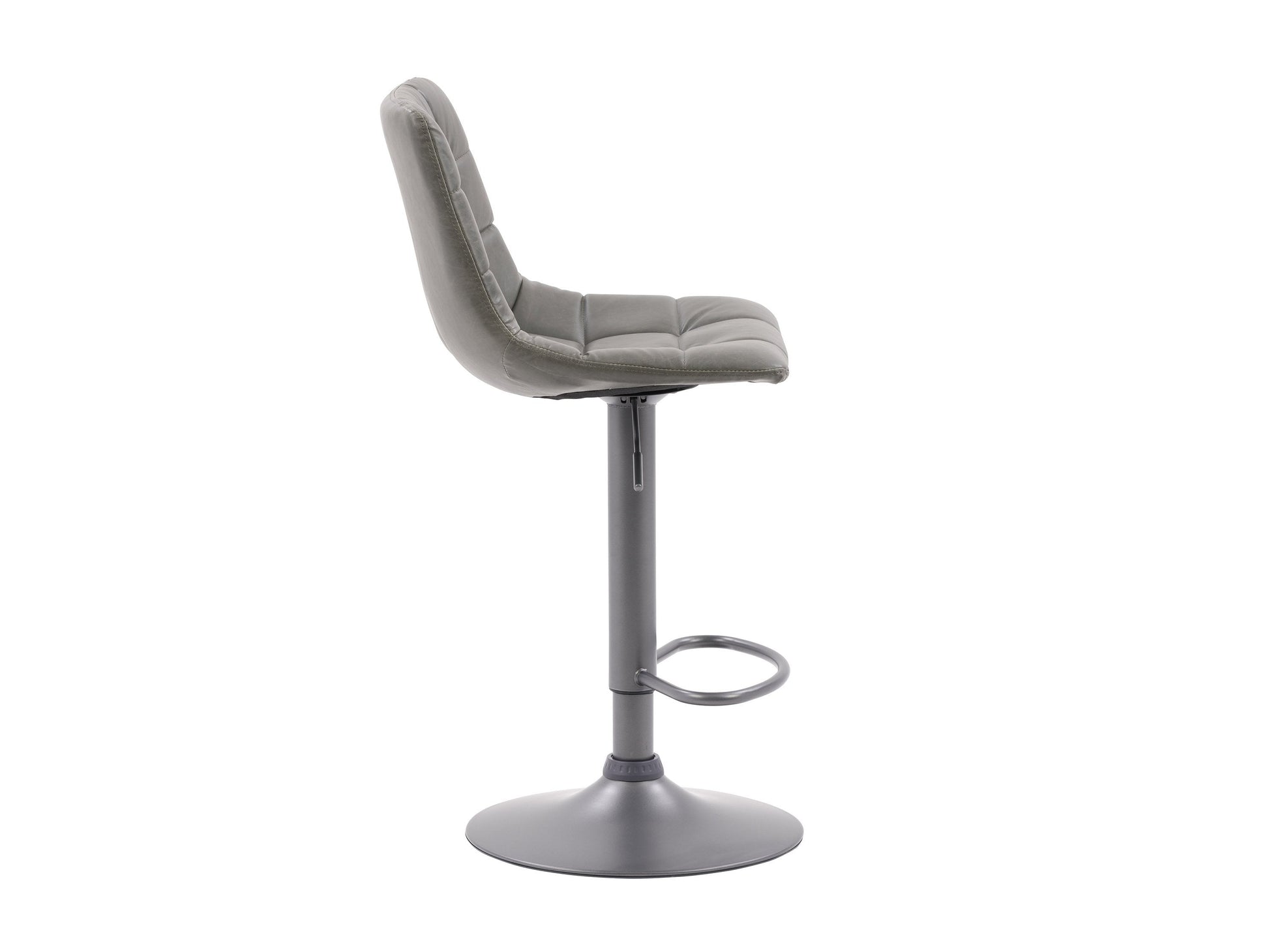 grey Swivel Bar Stools Set of 2 Palmer Collection product image by CorLiving#color_grey