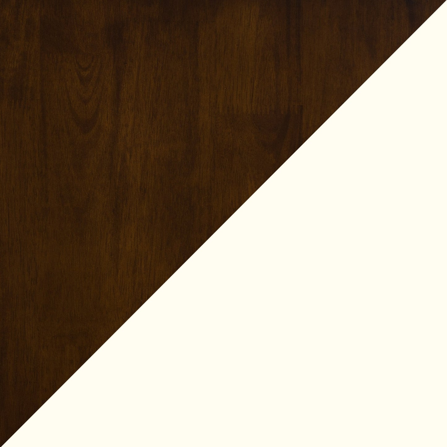 white and brown Solid Wood Dining Table Memphis Collection detail image by CorLiving#color_white-and-brown