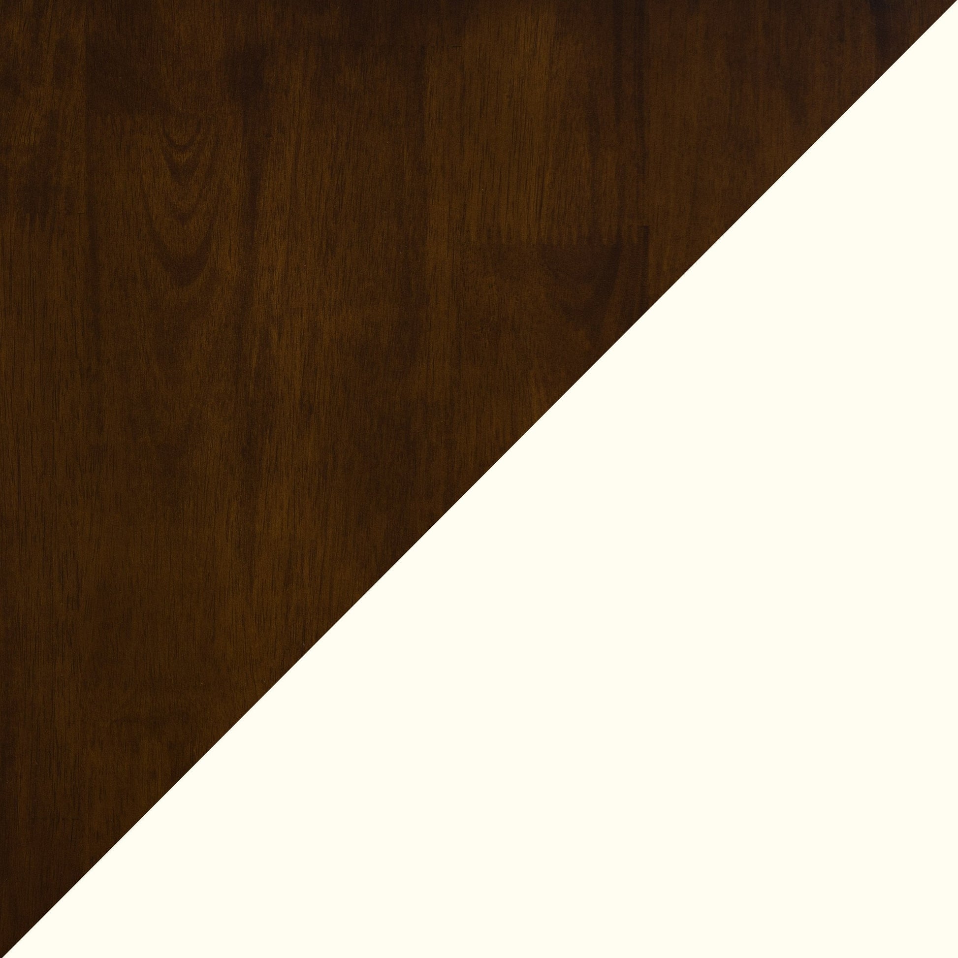 white and brown Solid Wood Dining Table Memphis Collection detail image by CorLiving#color_white-and-brown