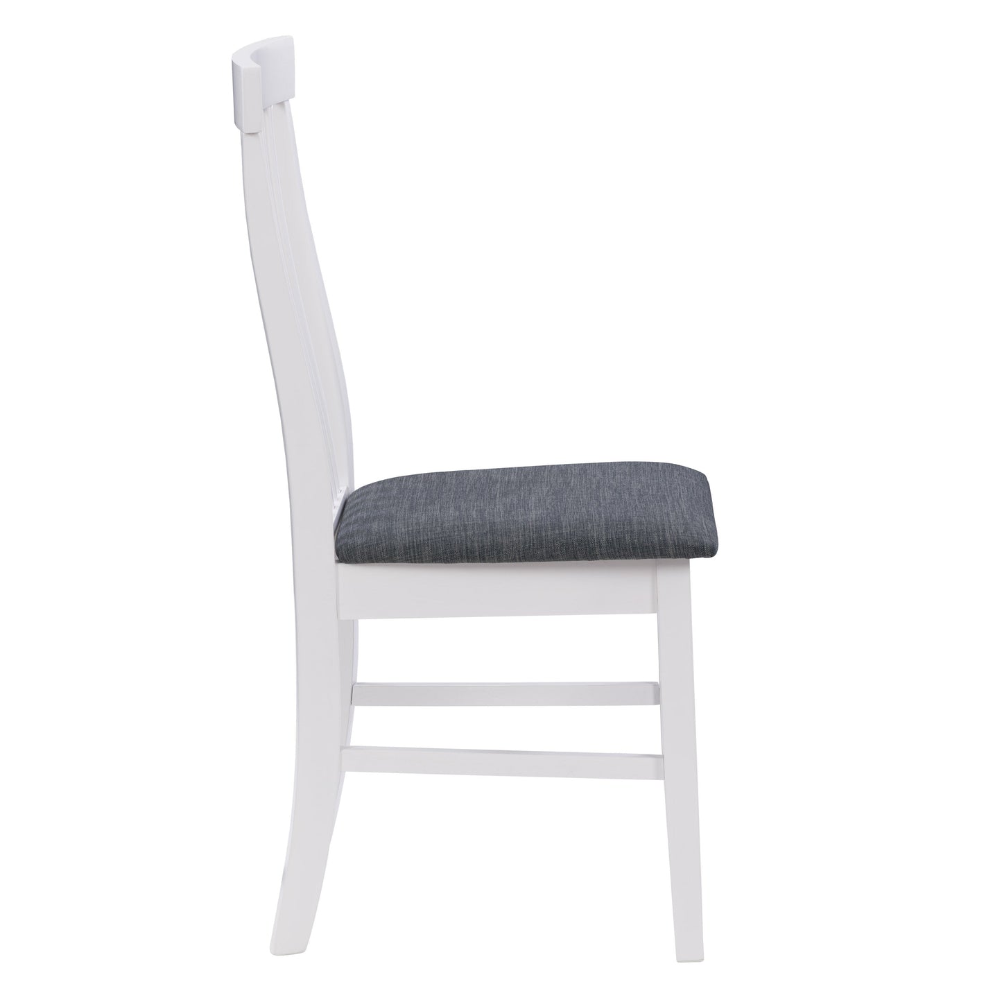 White Wooden Chairs, Set of 2 Michigan Collection product image by CorLiving#color_white