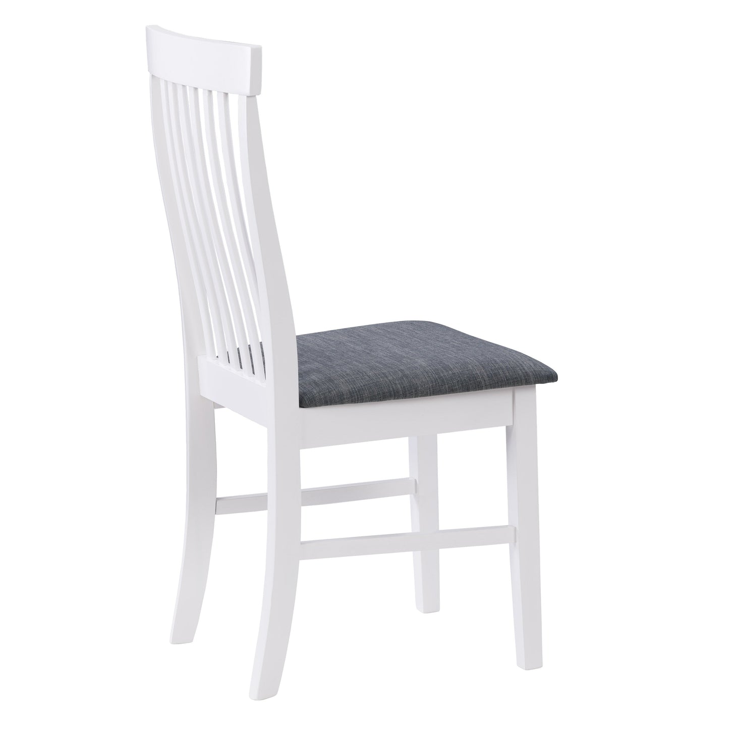 White Wooden Chairs, Set of 2 Michigan Collection product image by CorLiving#color_white