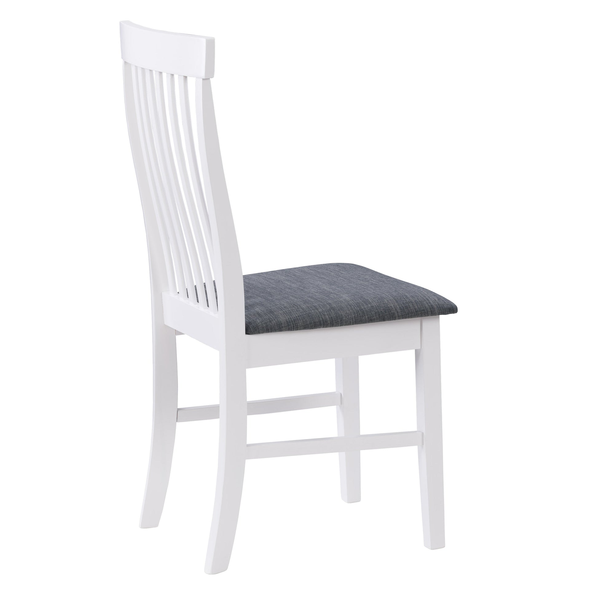 White Wooden Chairs, Set of 2 Michigan Collection product image by CorLiving#color_white