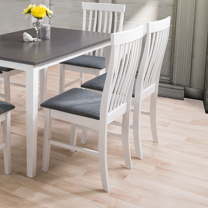 White Wooden Chairs, Set of 2 Michigan Collection product image by CorLiving#color_white