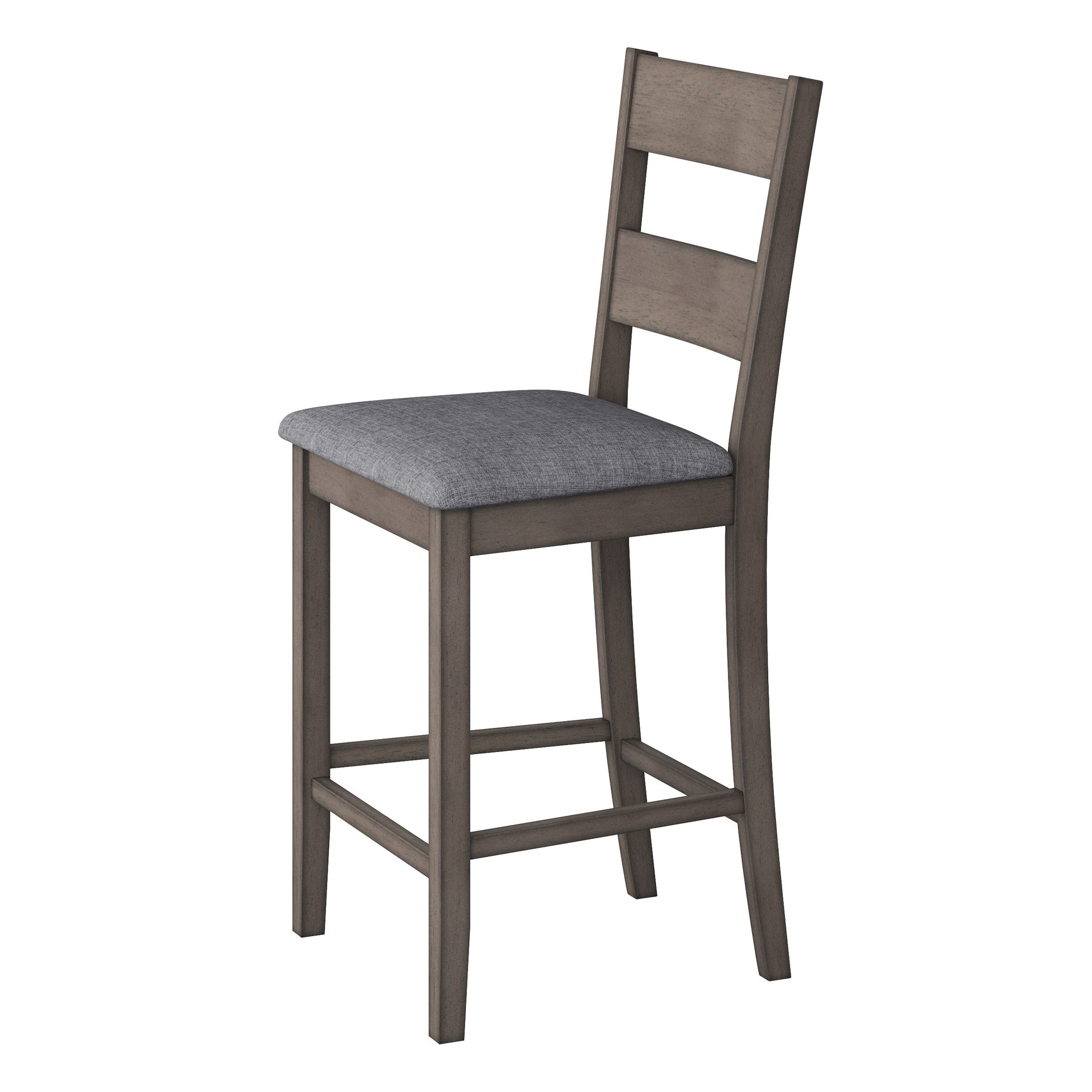 washed grey Counter Height Dining Chairs Set of 2 Tuscany Collection product image by CorLiving#color_washed-grey