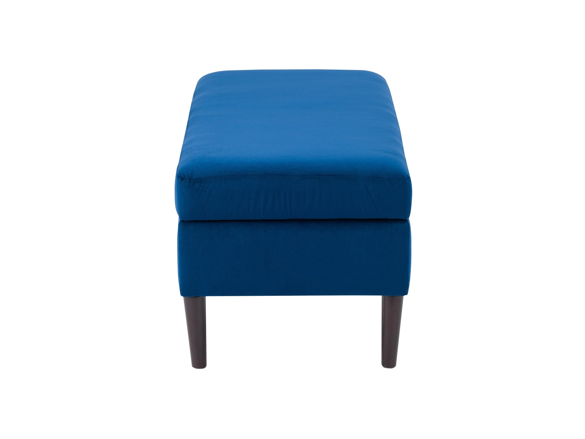 blue Velvet Storage Bench Perry Collection product image by CorLiving#color_perry-blue