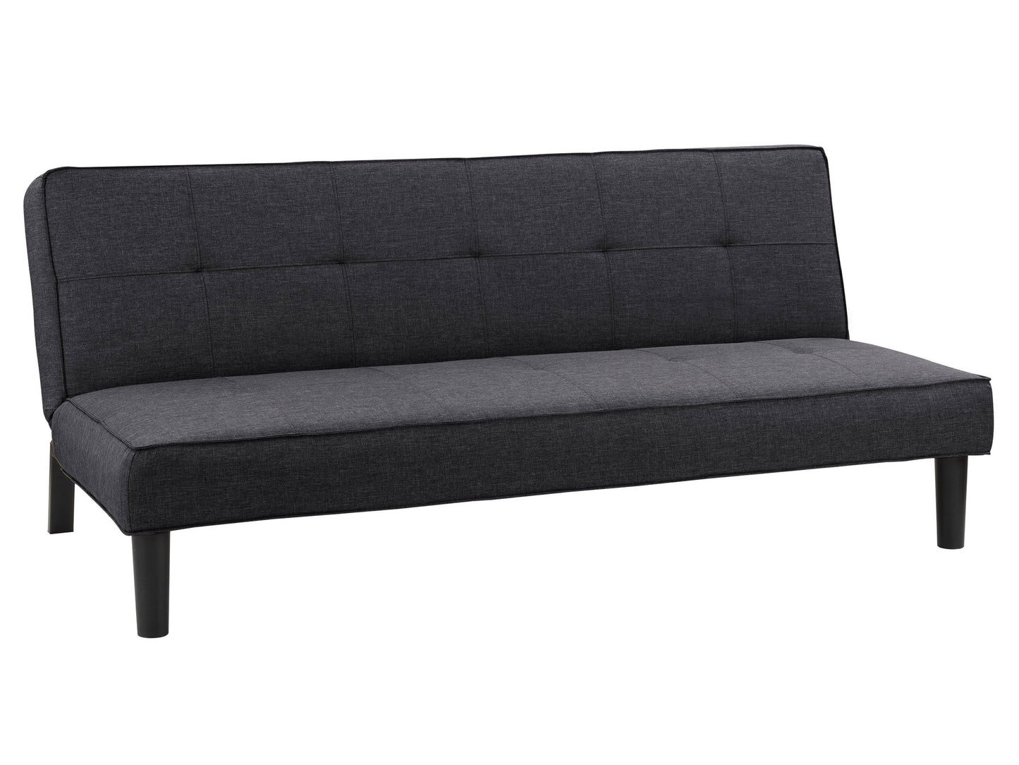 dark grey Convertible Futon Sofa Bed Yorkton collection product image by CorLiving#color_dark-grey
