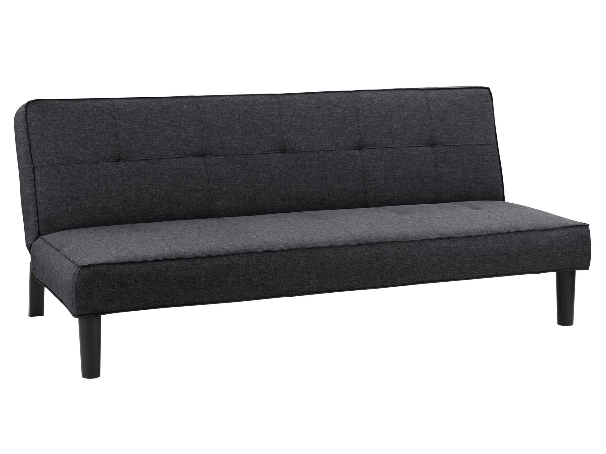 dark grey Convertible Futon Sofa Bed Yorkton collection product image by CorLiving#color_dark-grey