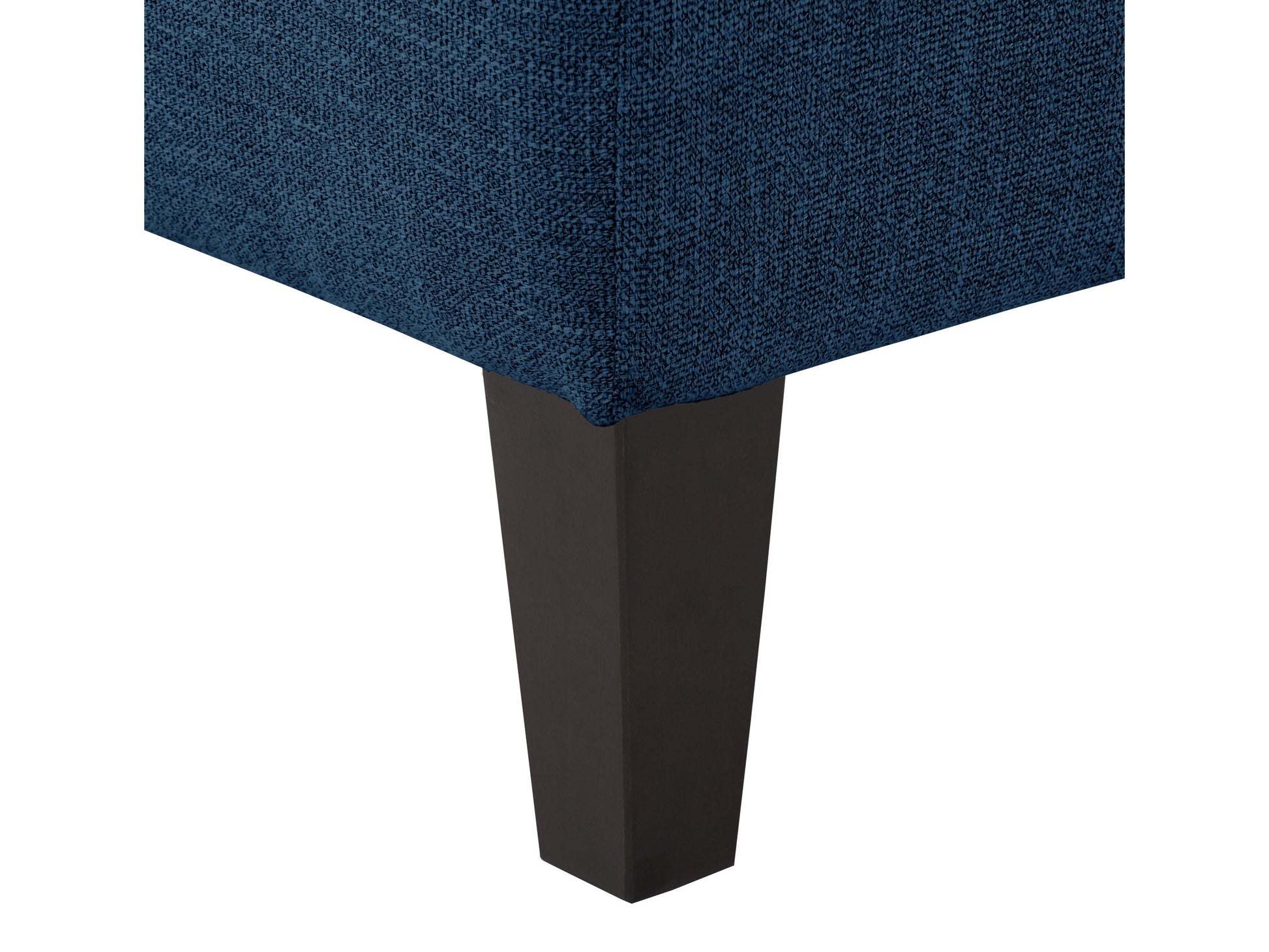 navy blue Accent Bench Raya Collection detail image by CorLiving#color_raya-navy-blue