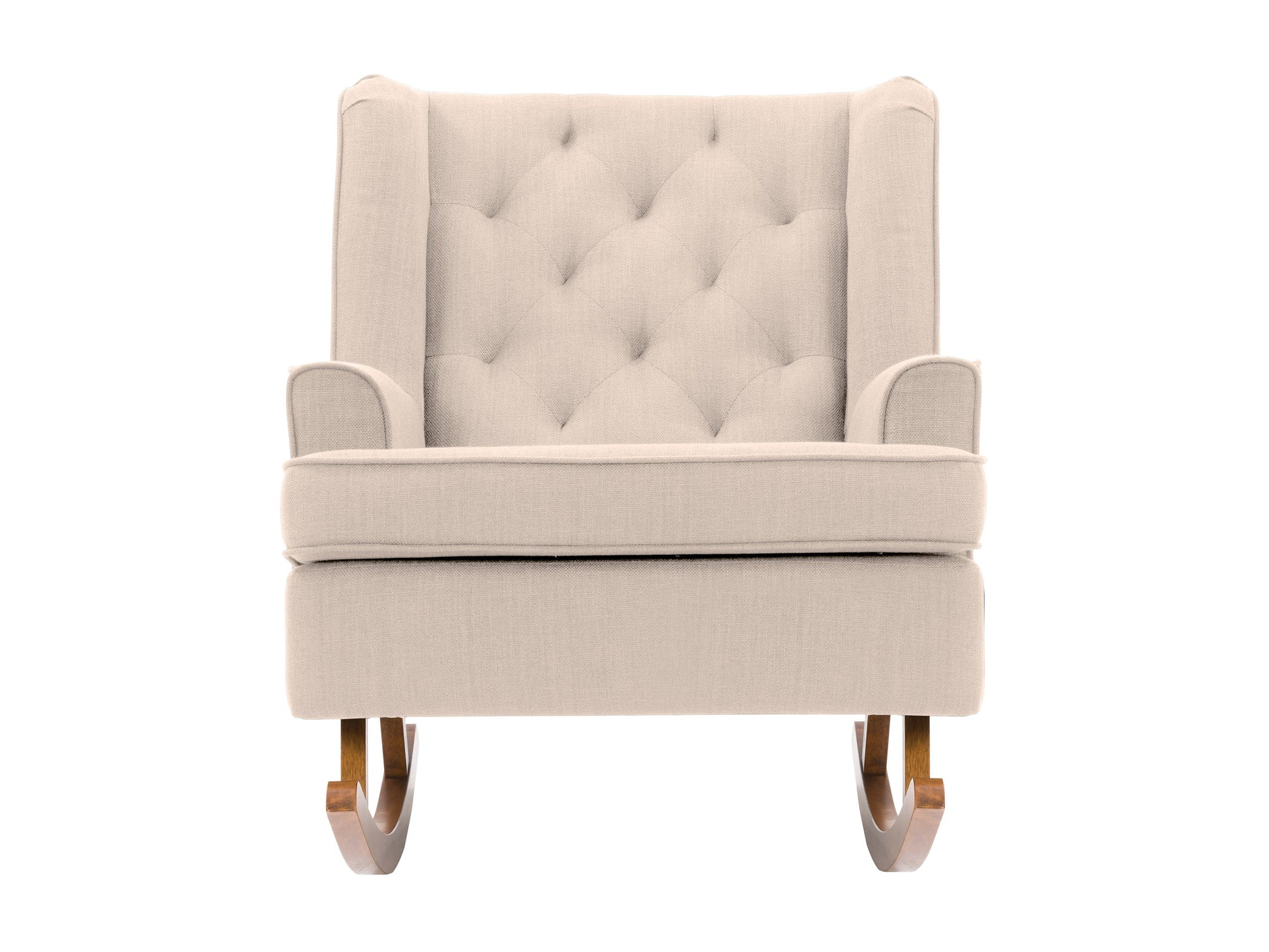 beige Modern Rocking Chair Freya Collection product image by CorLiving#color_freya-beige