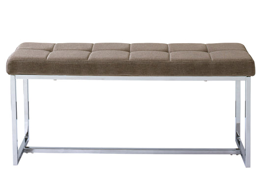 brown Narrow Entryway Bench Huntington Collection product image by CorLiving#color_huntington-brown