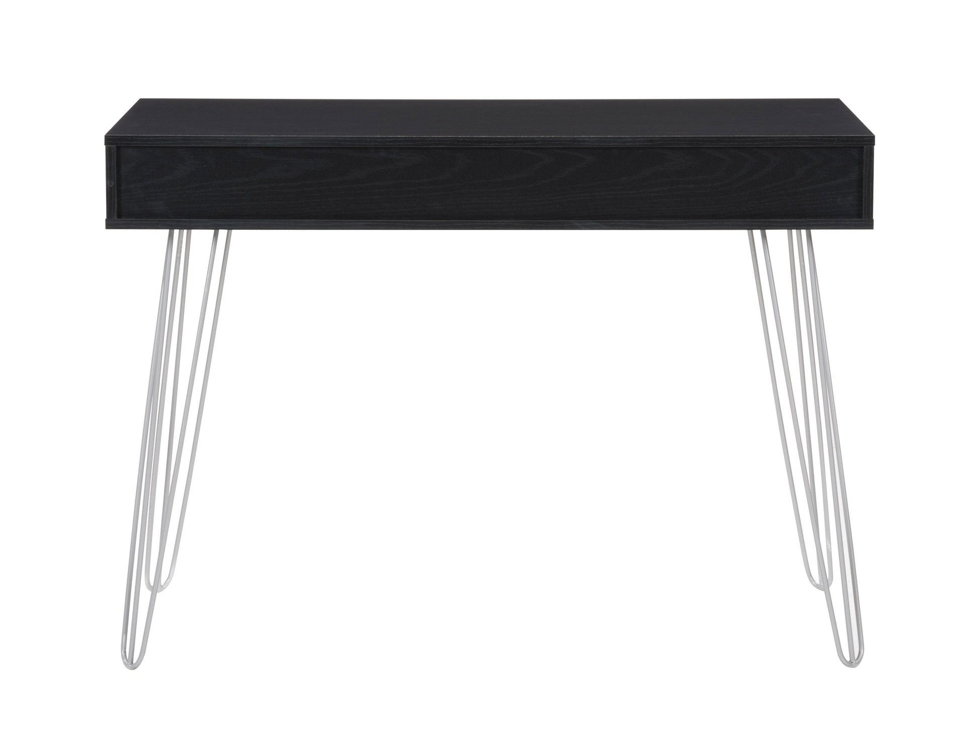 chevron pattern ravenwood black Small Desk with Drawer Ellison Collection product image by CorLiving#color_chevron-pattern-ravenwood-black