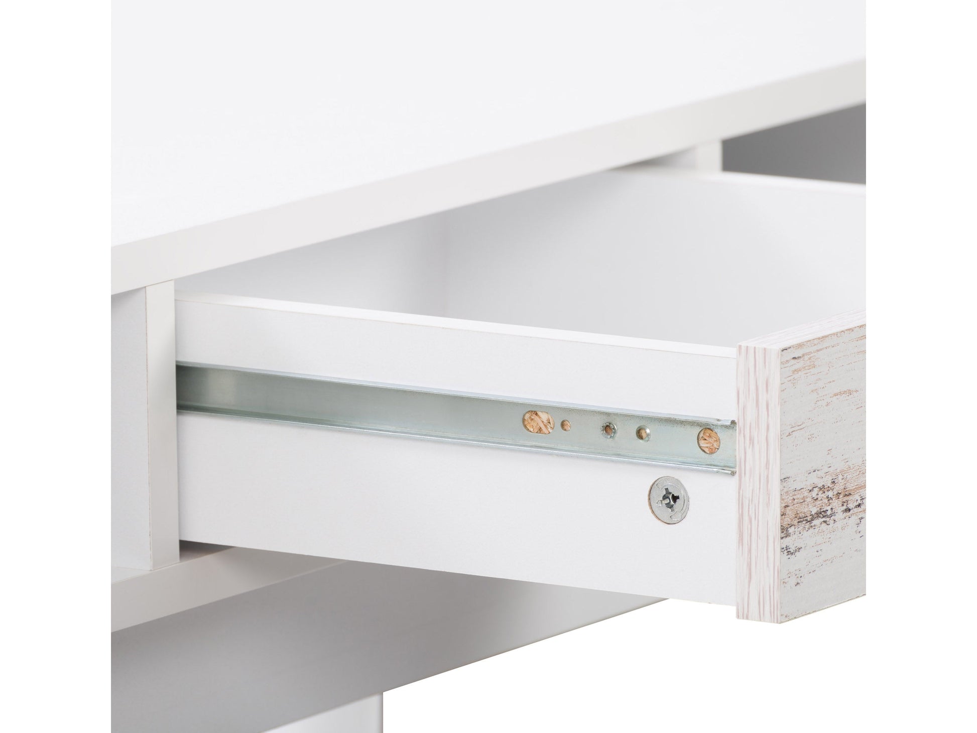 white Mid Century Desk Acerra Collection detail image by CorLiving#color_white