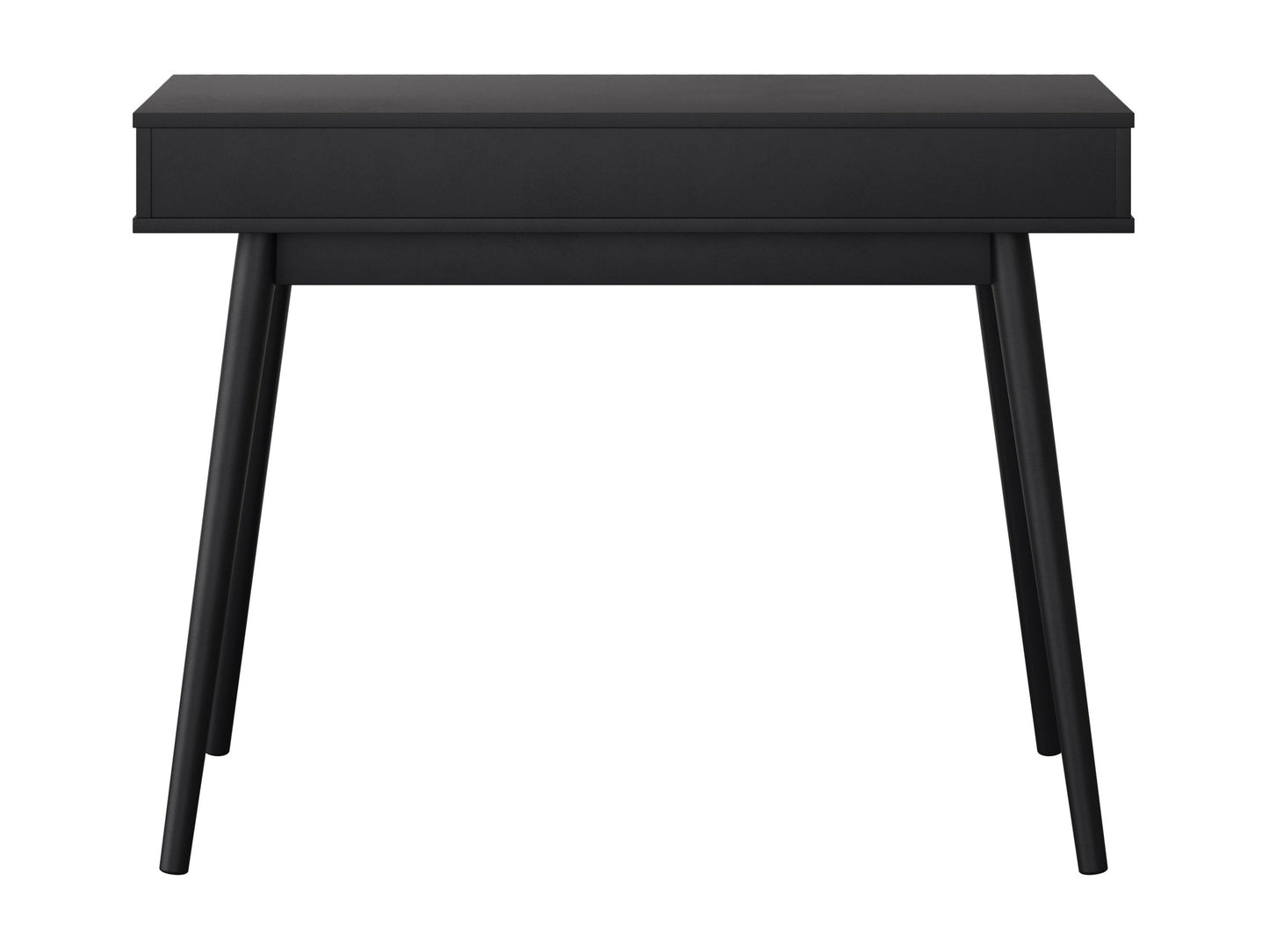 black Mid Century Desk Acerra Collection product image by CorLiving#color_black