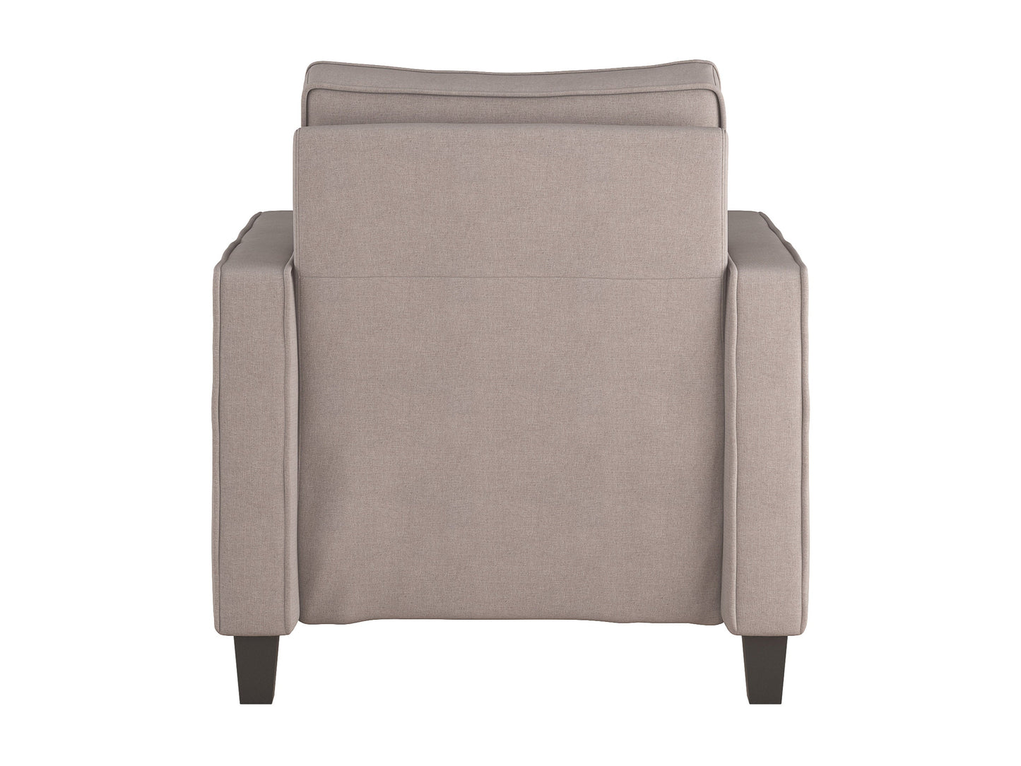 taupe Mid-Century Modern Armchair Georgia Collection product image by CorLiving#color_georgia-taupe