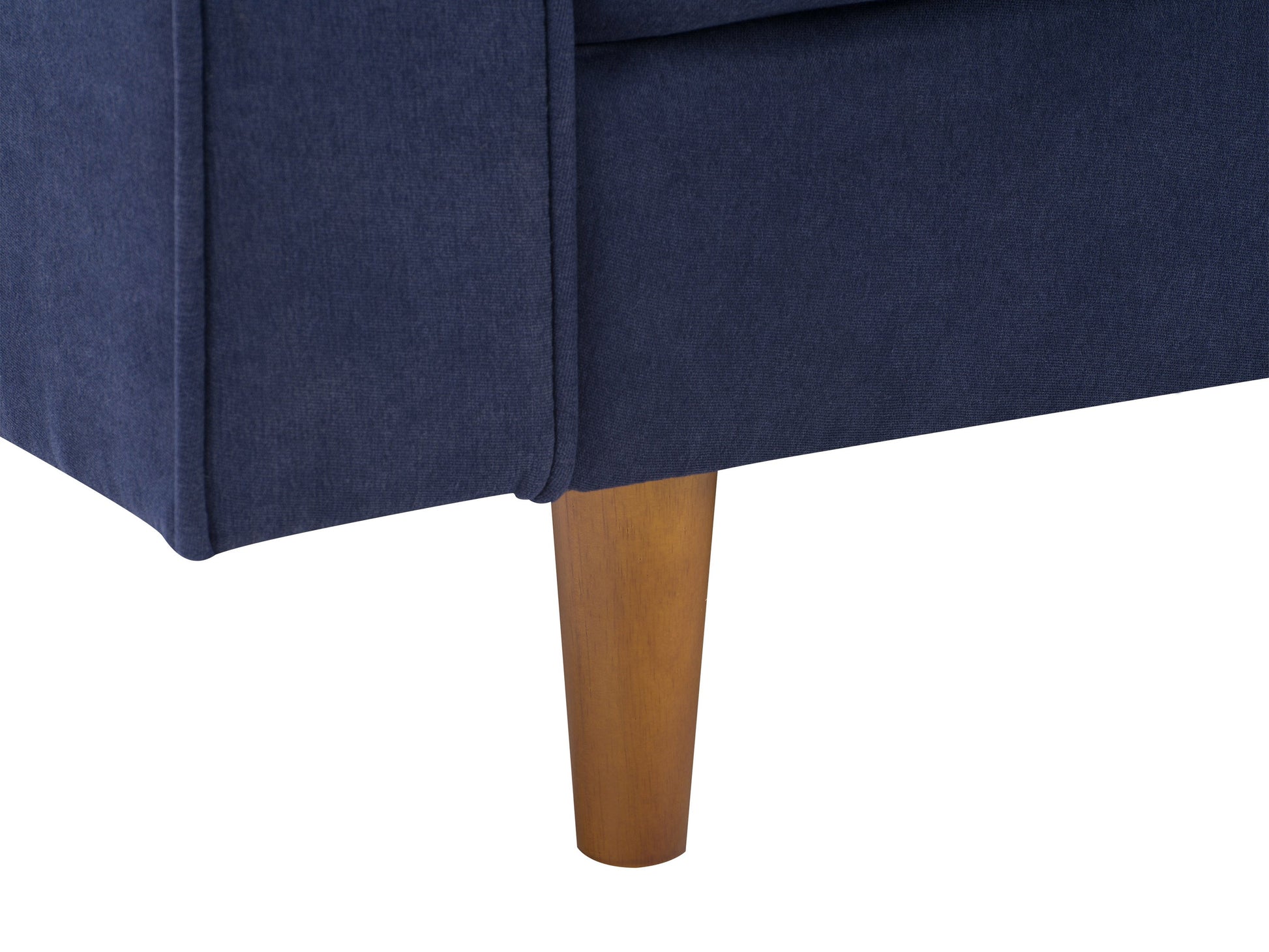 navy blue 2 Seater Loveseat Sofa Mulberry collection detail image by CorLiving#color_navy-blue