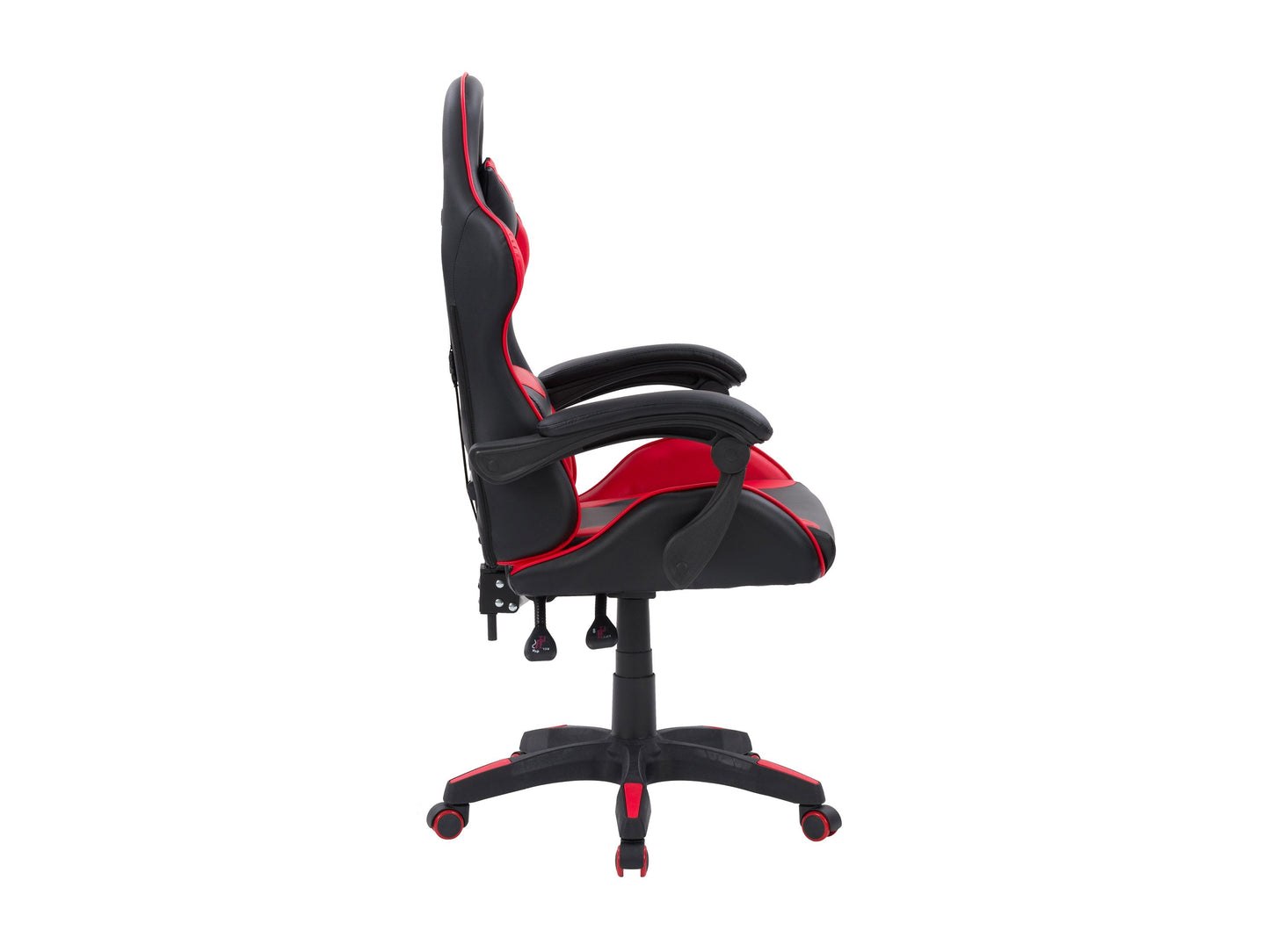 black and red Reclining Gaming Chair Ravagers Collection product image by CorLiving#color_black-and-red