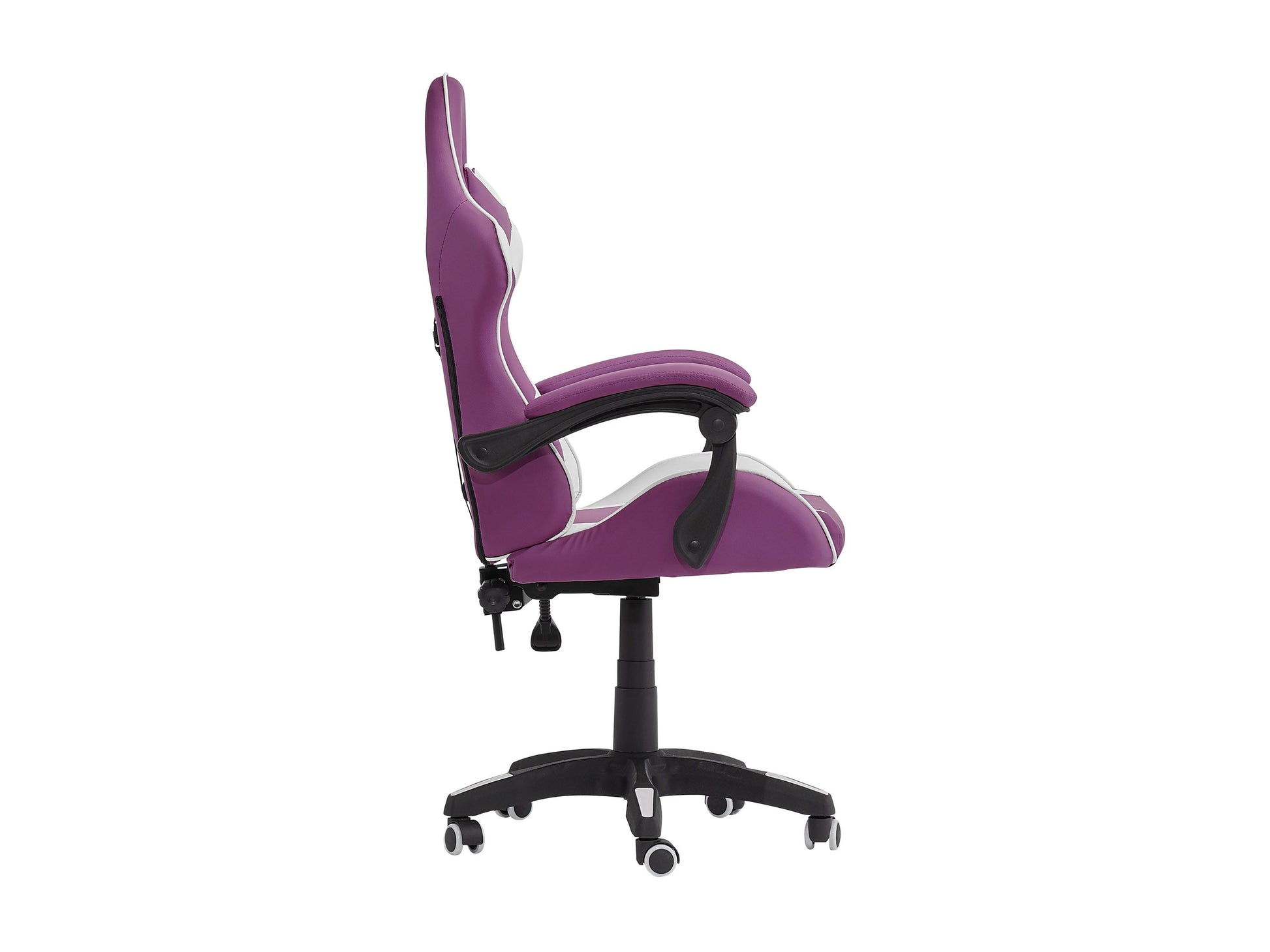 purple and white Reclining Gaming Chair Ravagers Collection product image by CorLiving#color_purple-and-white