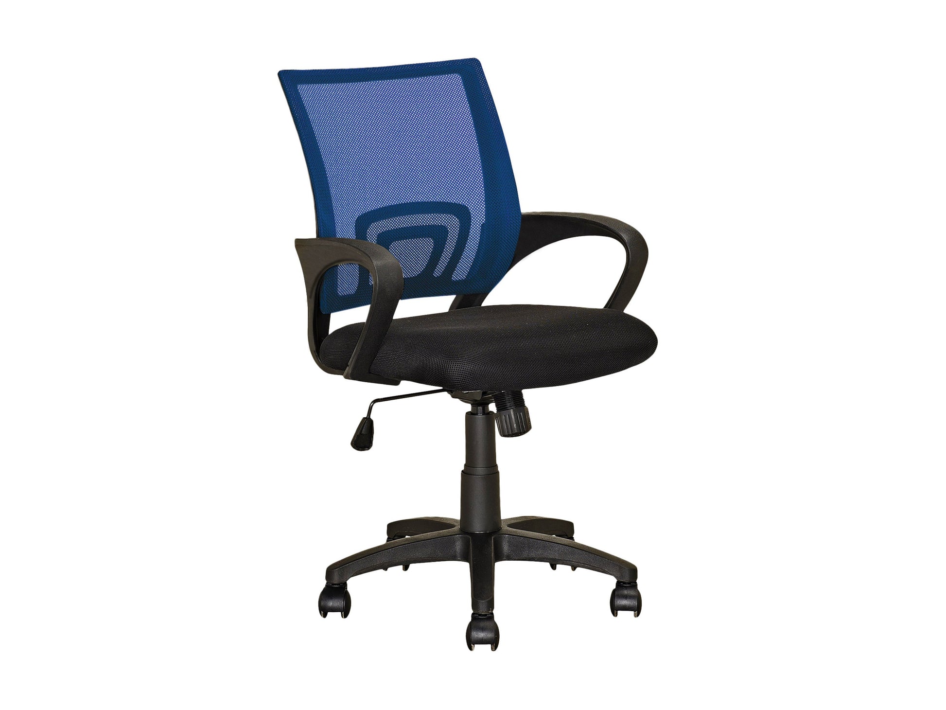 navy blue Mesh Back Office Chair Jaxon Collection product image by CorLiving#color_navy-blue