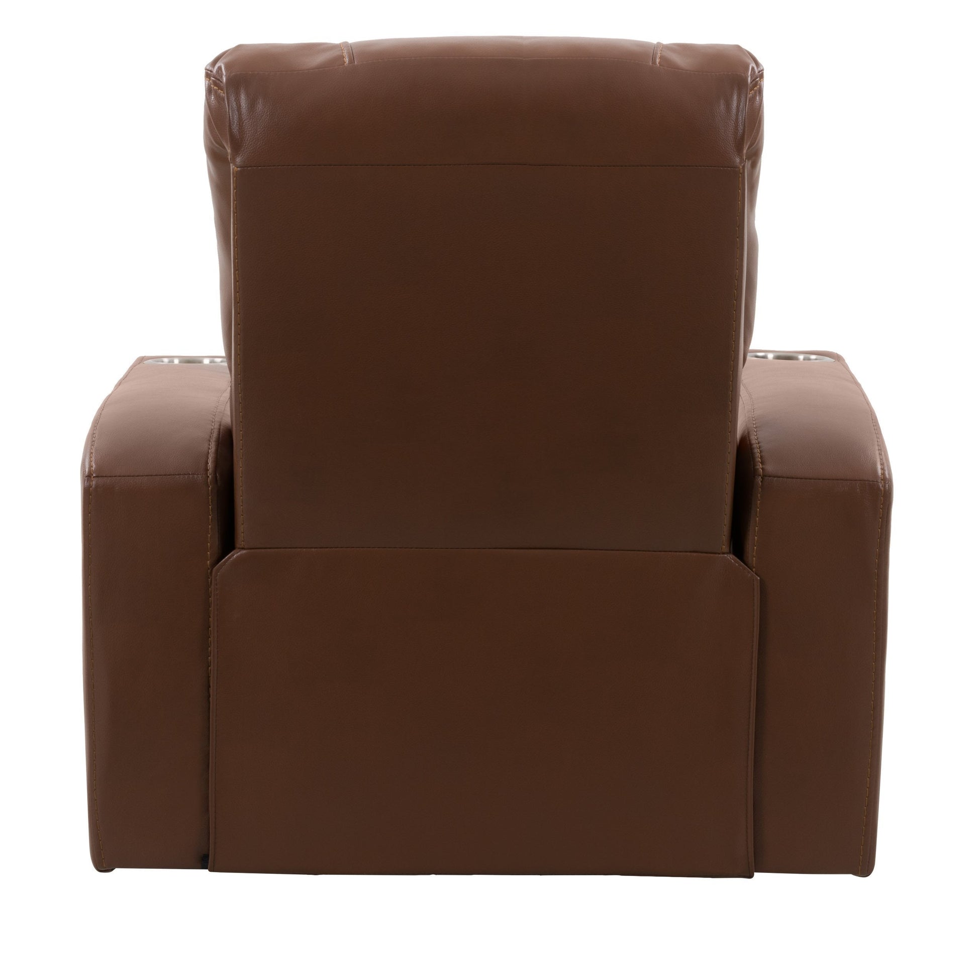 brown Power Recliner Tuscon Collection product image by CorLiving#color_brown
