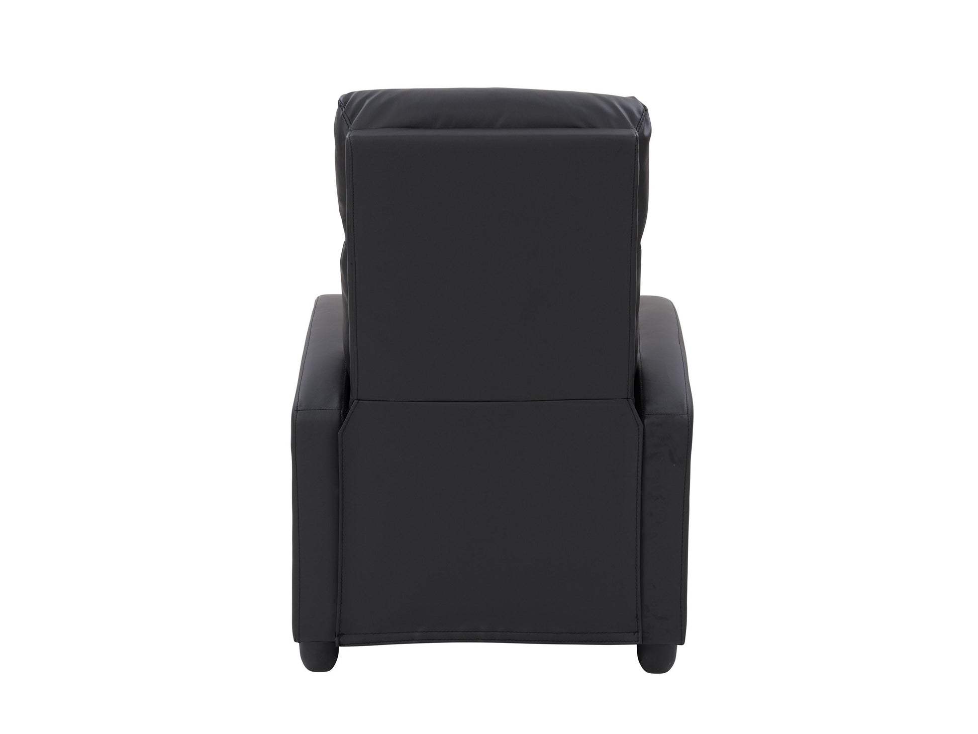 black Push Back Recliner Ophelia Collection product image by CorLiving#color_black
