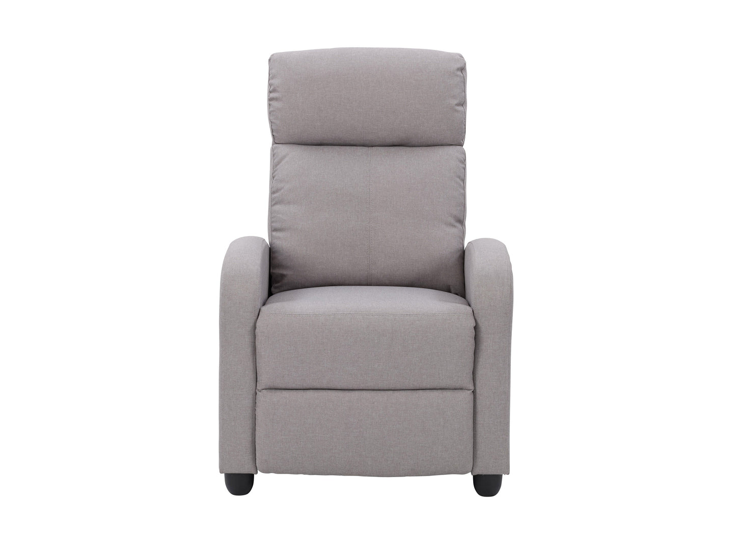 light grey Push Back Recliner Ophelia Collection product image by CorLiving#color_light-grey