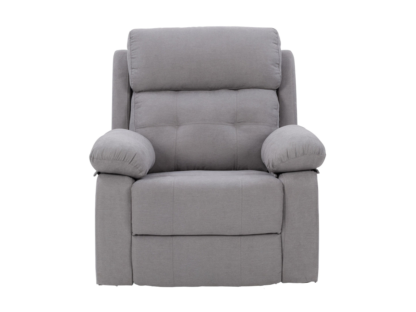 light grey Extra Wide Recliner Oren Collection product image by CorLiving#color_light-grey