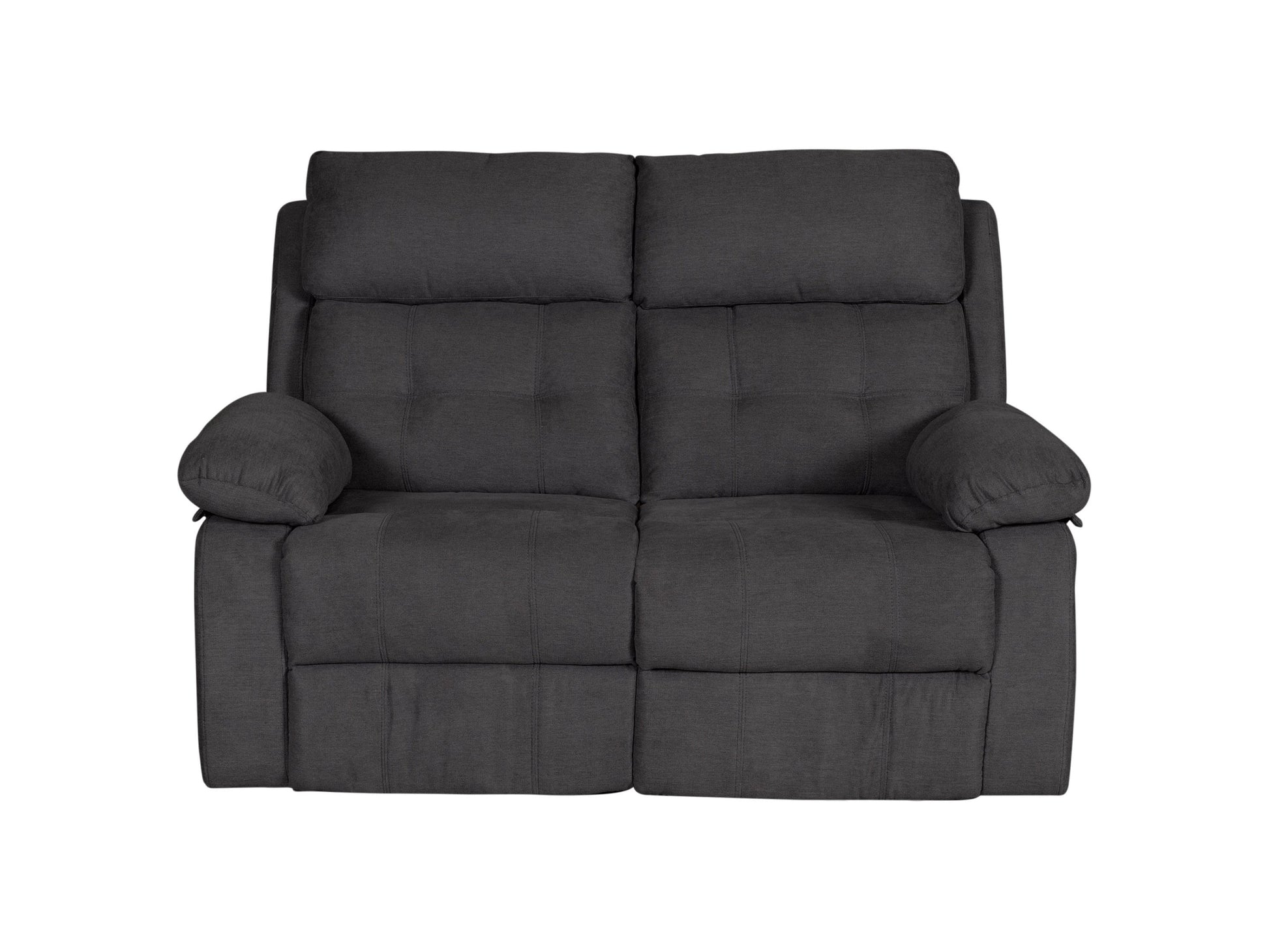 dark grey 2 Seater Recliner Sofa Oren Collection product image by CorLiving#color_dark-grey