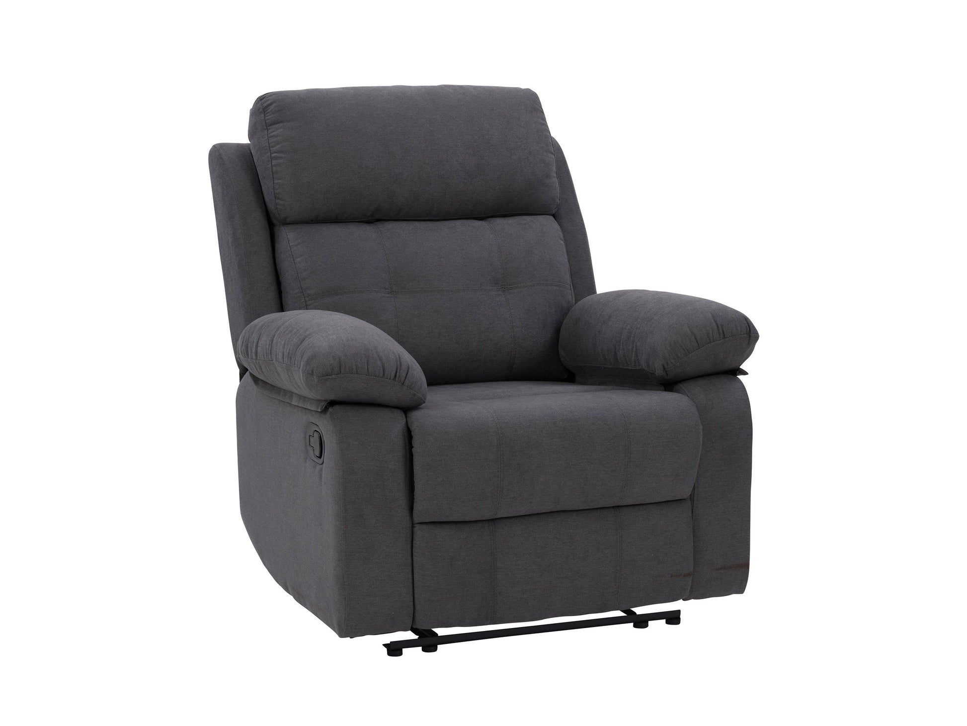 dark grey Extra Wide Recliner Oren Collection product image by CorLiving#color_dark-grey