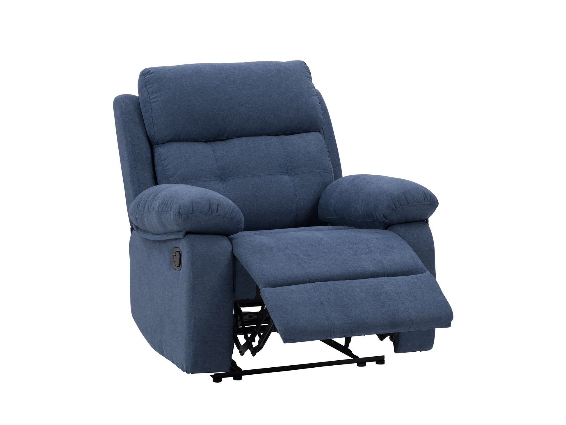 blue Extra Wide Recliner Oren Collection product image by CorLiving#color_blue