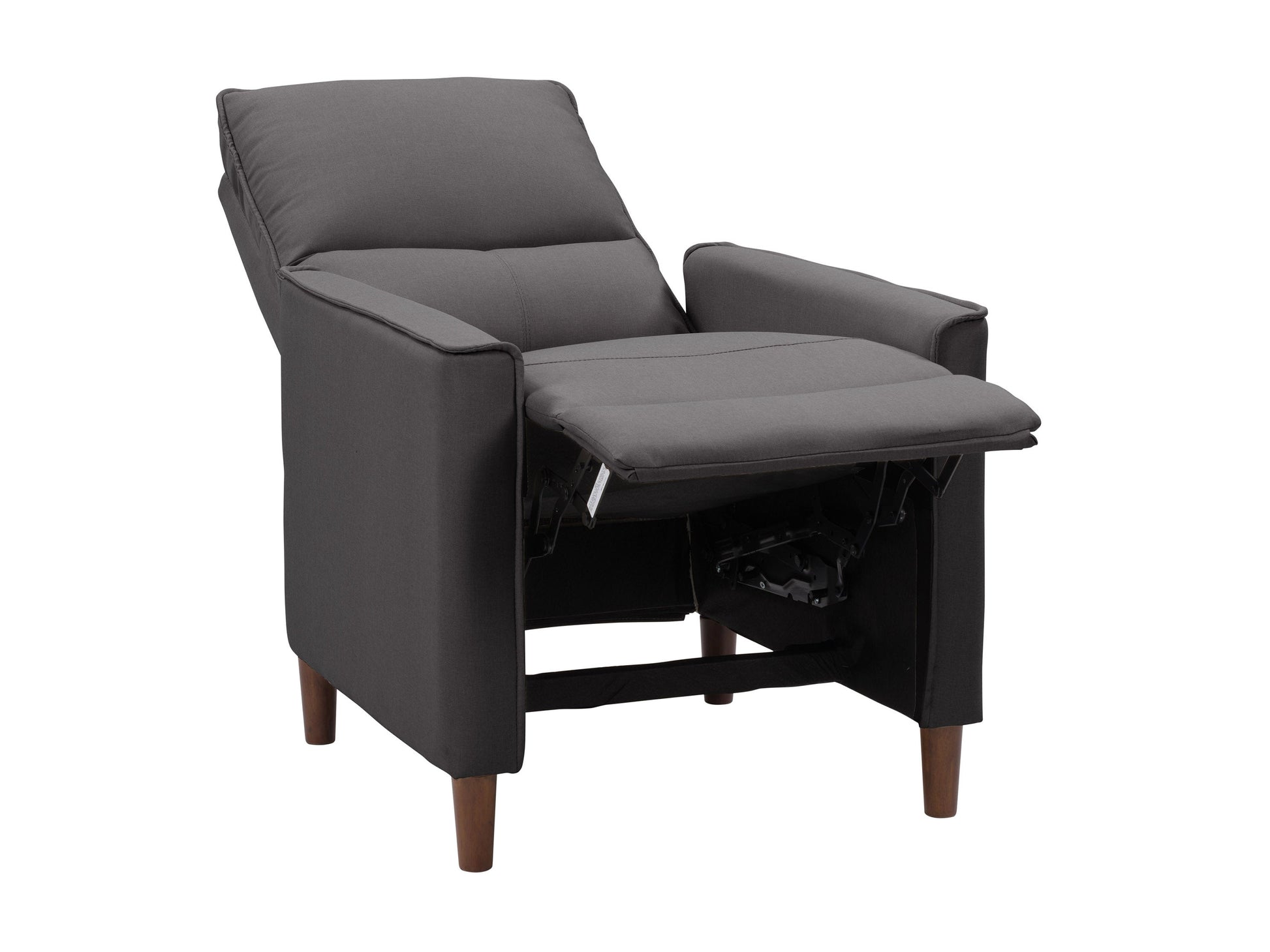 dark grey Mid Century Recliner Alder Collection product image by CorLiving#color_dark-grey